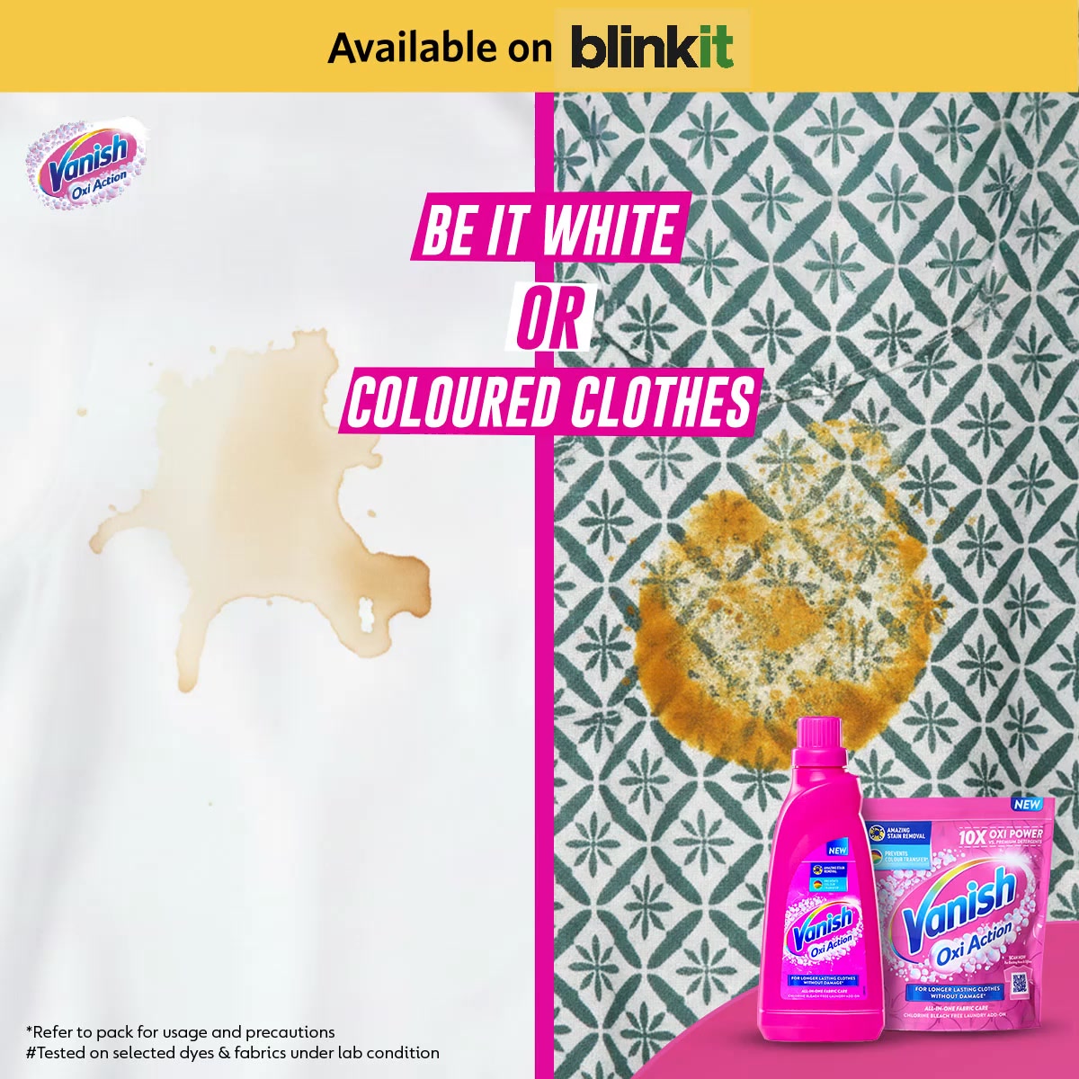 Vanish.India Facebook ad