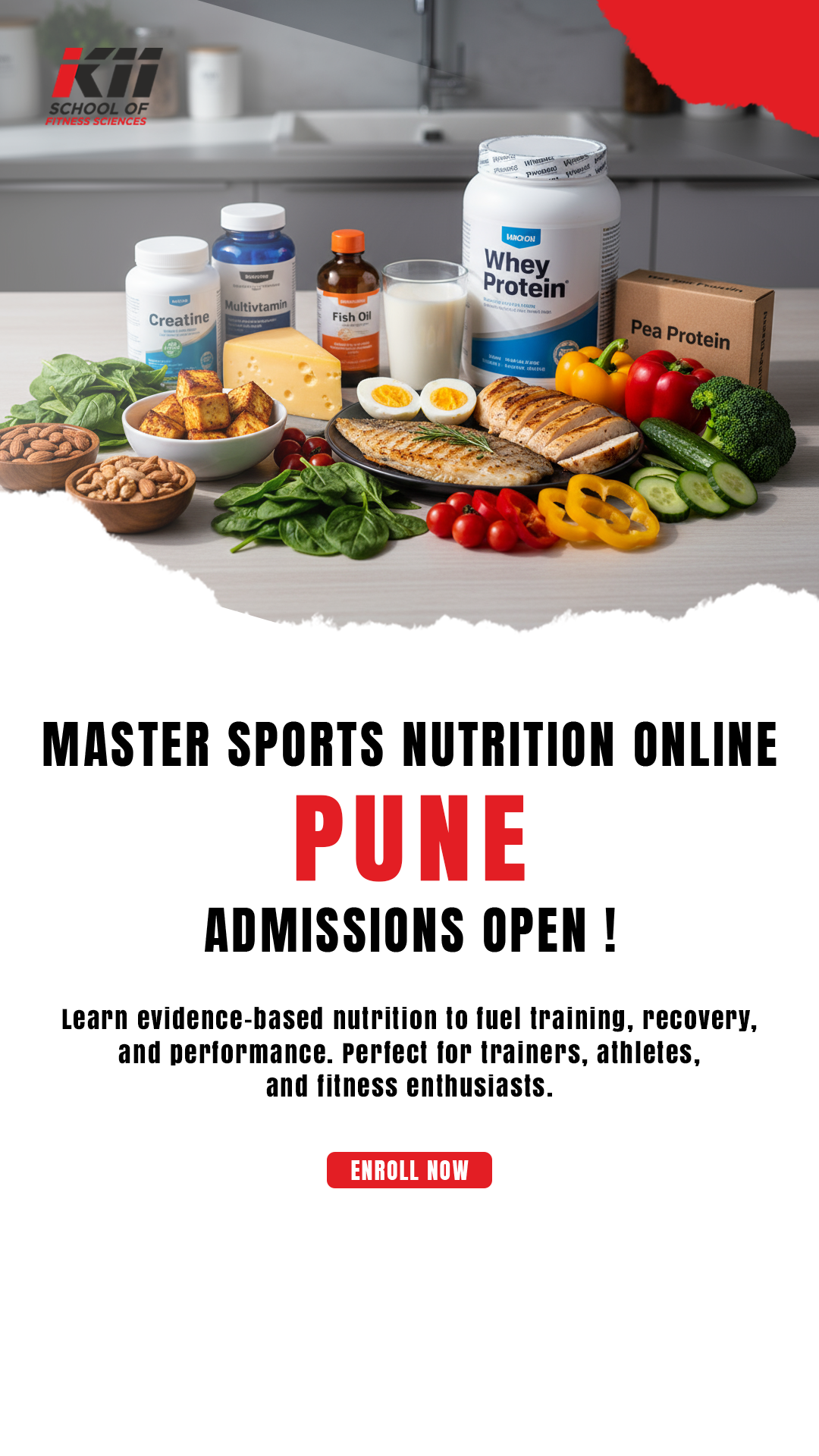 K11 School of Fitness Sciences Facebook ad