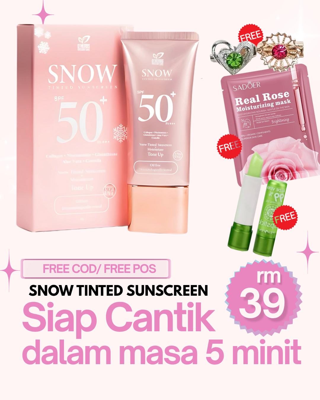 Dherbs Shah Alam Facebook ad: KALAU LAMBAT FREE GIFT MUNGKIN TAK DAPAT!