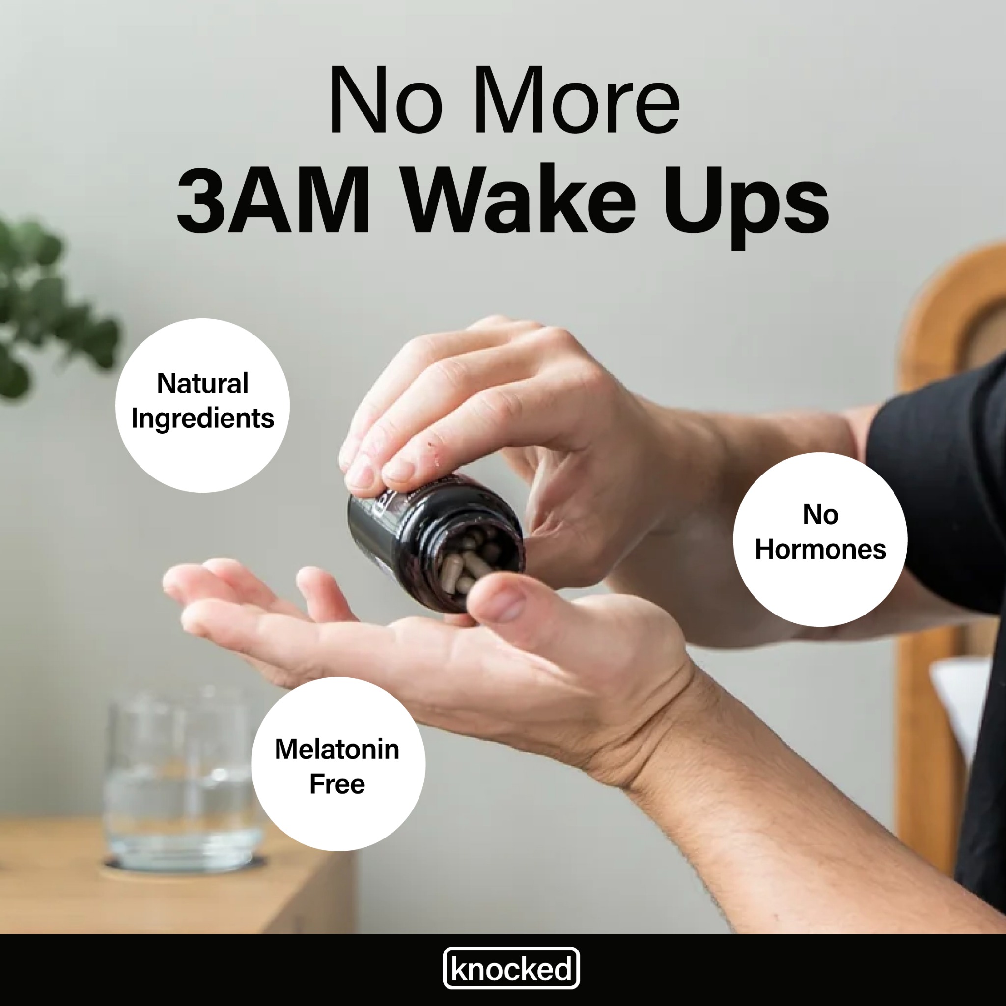Knocked Facebook ad
