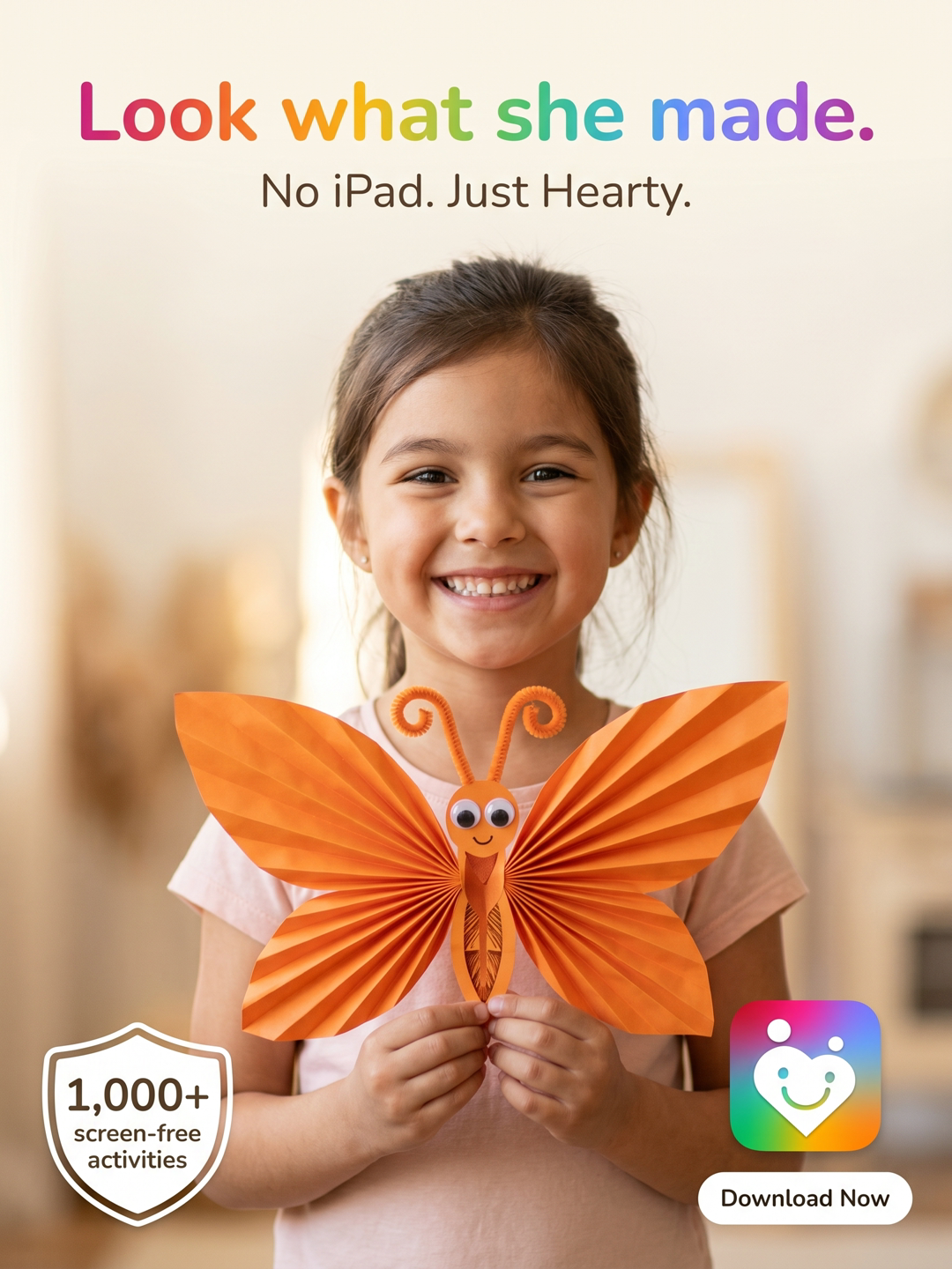 Hearty App Facebook ad