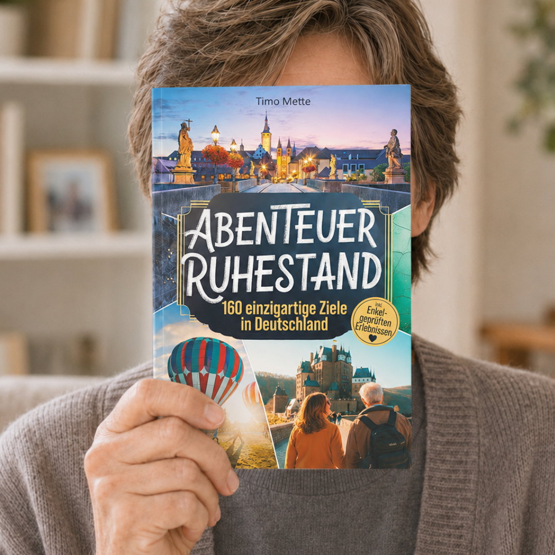 Und Los Verlag Facebook ad: 160 besondere Ziele in Deutschland für den Ruhestand