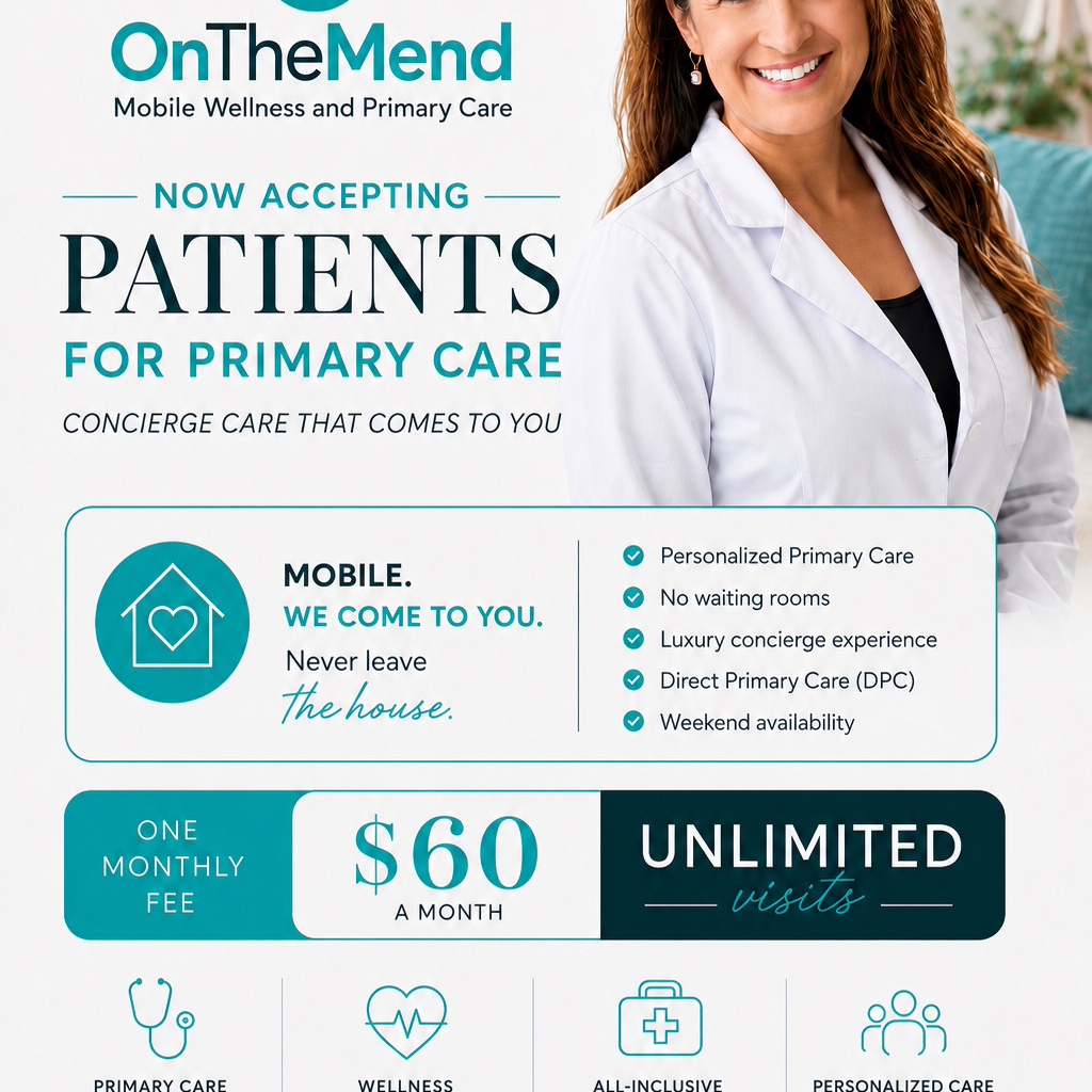 On The Mend Mobile IV Therapy & Wellness  Facebook ad