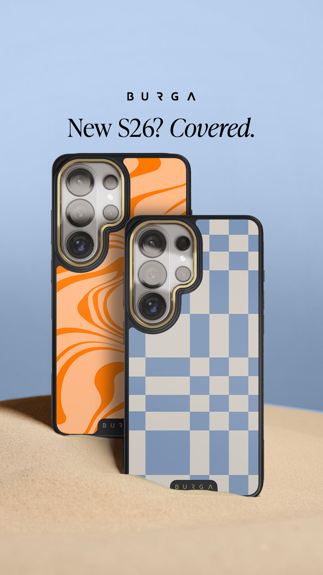 BURGA Cases Facebook ad