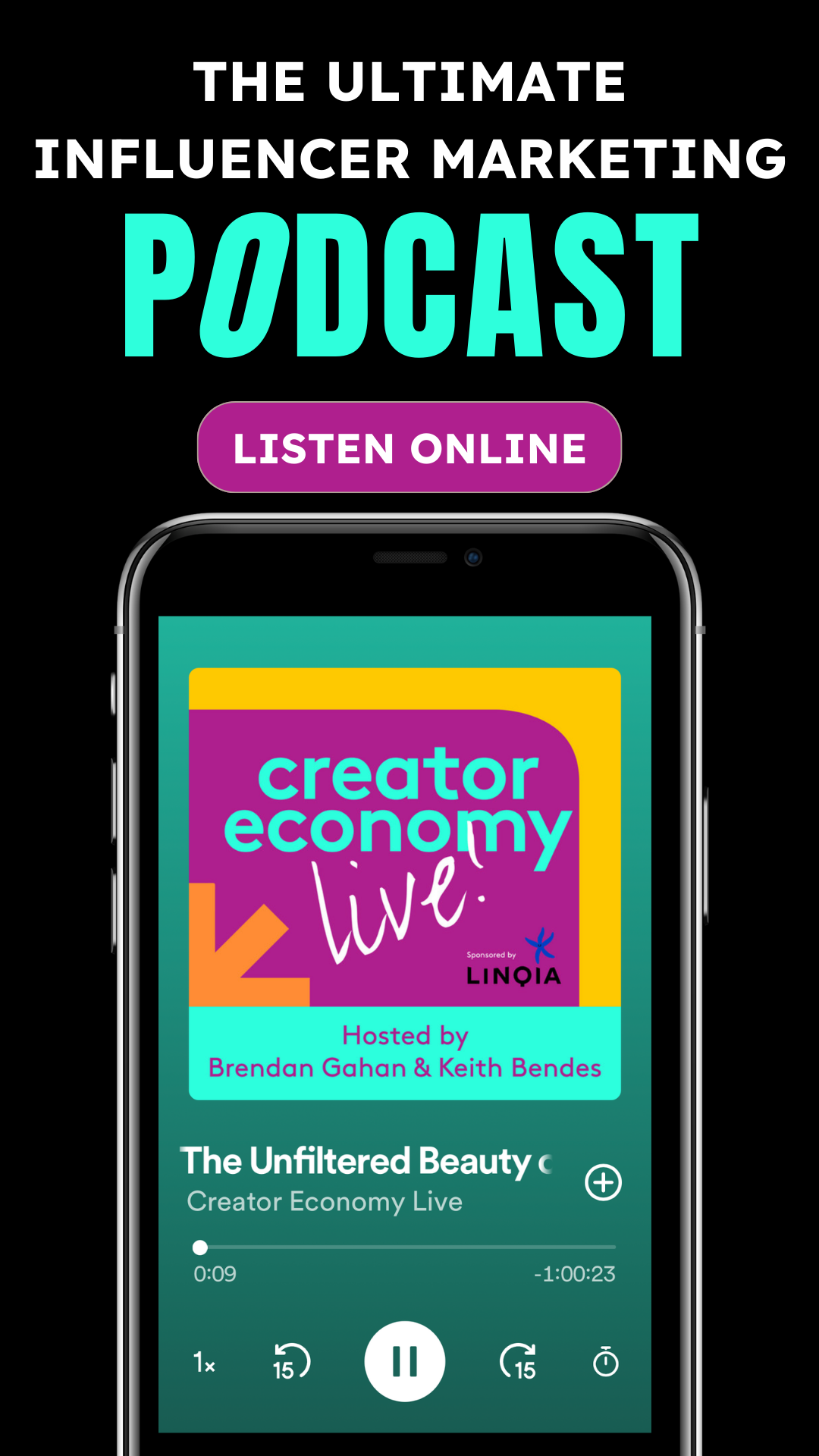 Creator Economy Live Facebook ad