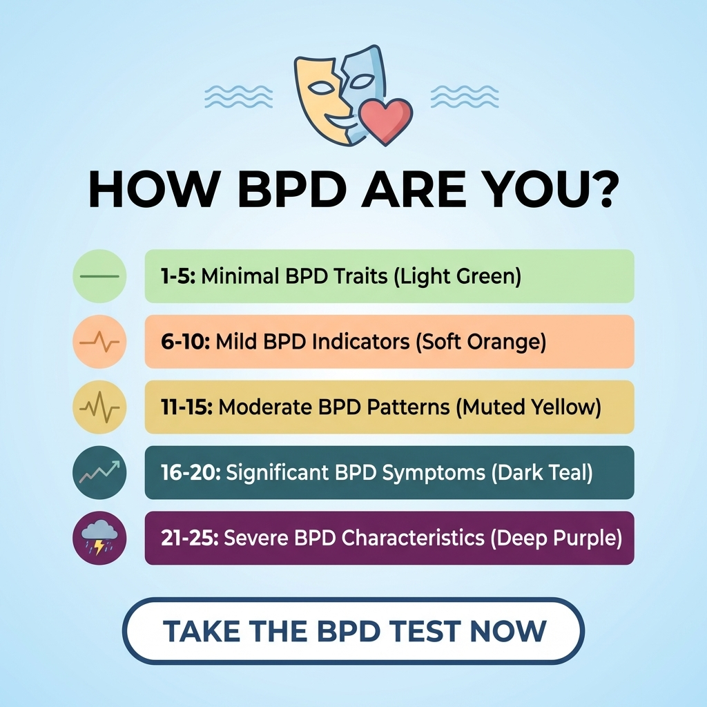 Personality Test Online Facebook ad: Understand Your BPD-Related Traits
