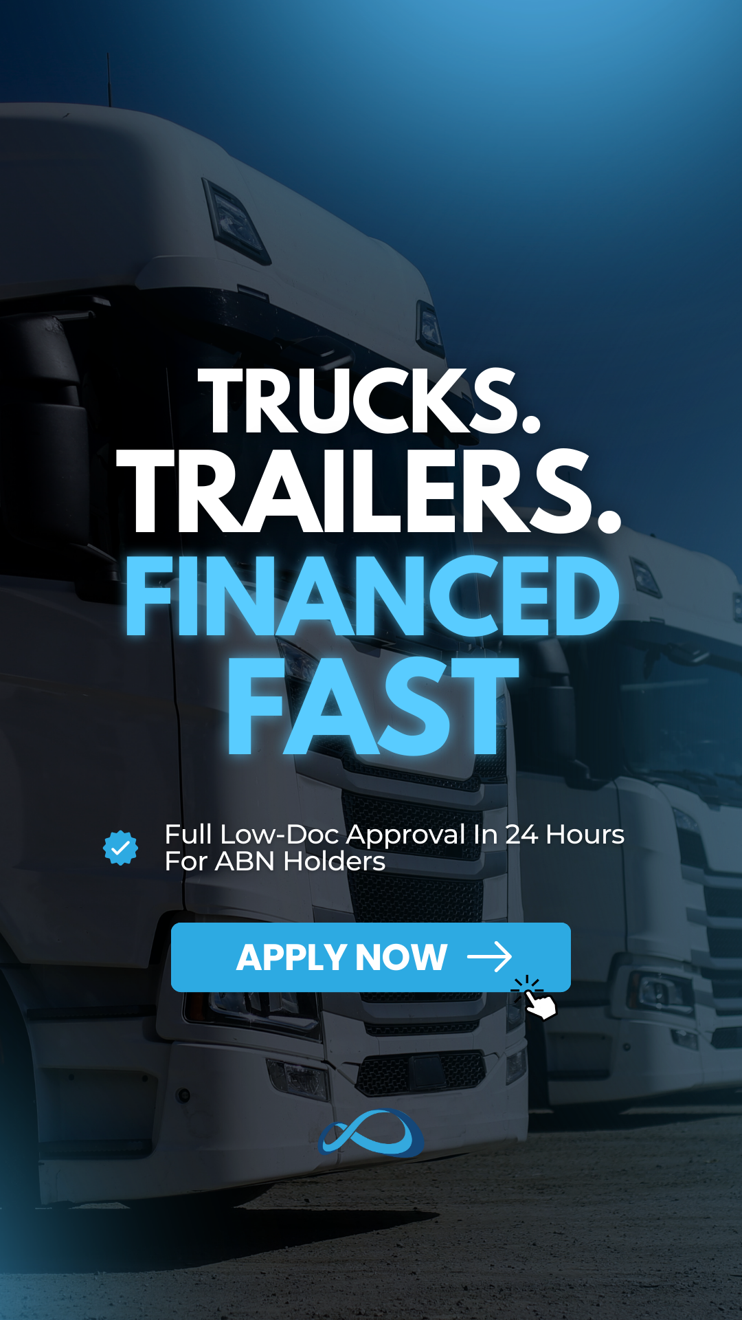Fininity Asset Finance Facebook ad from Feb 9, 2026