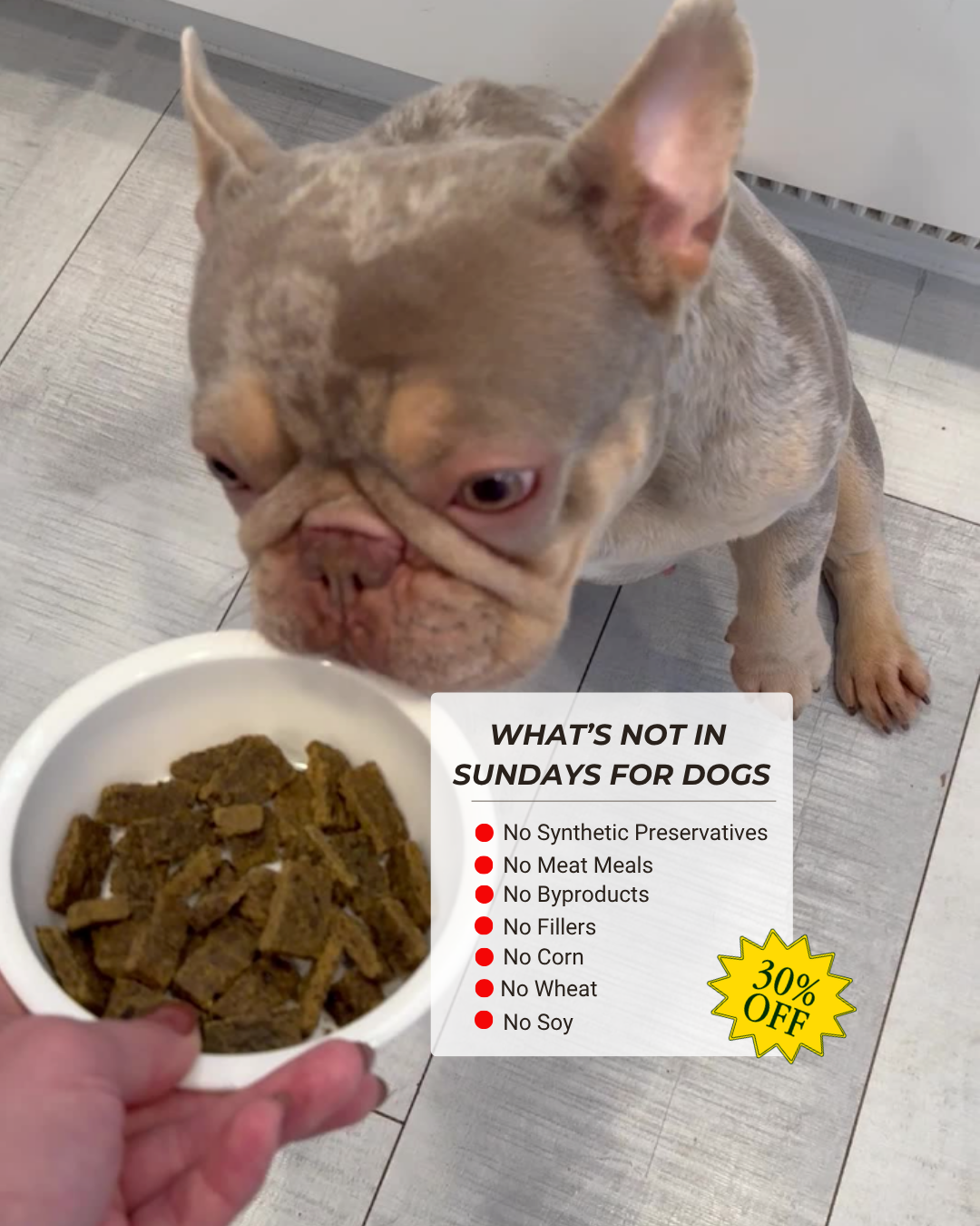 Sundays Facebook ad