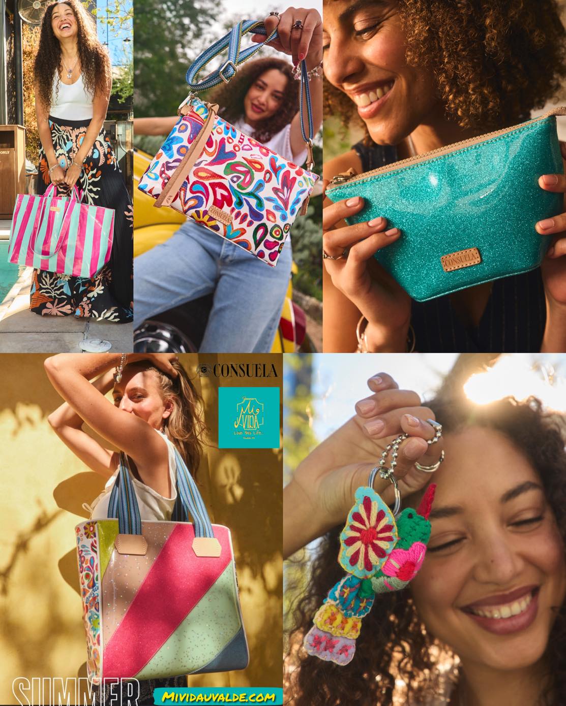 Mi Vida Facebook ad: Consuela Summer launches TODAY!