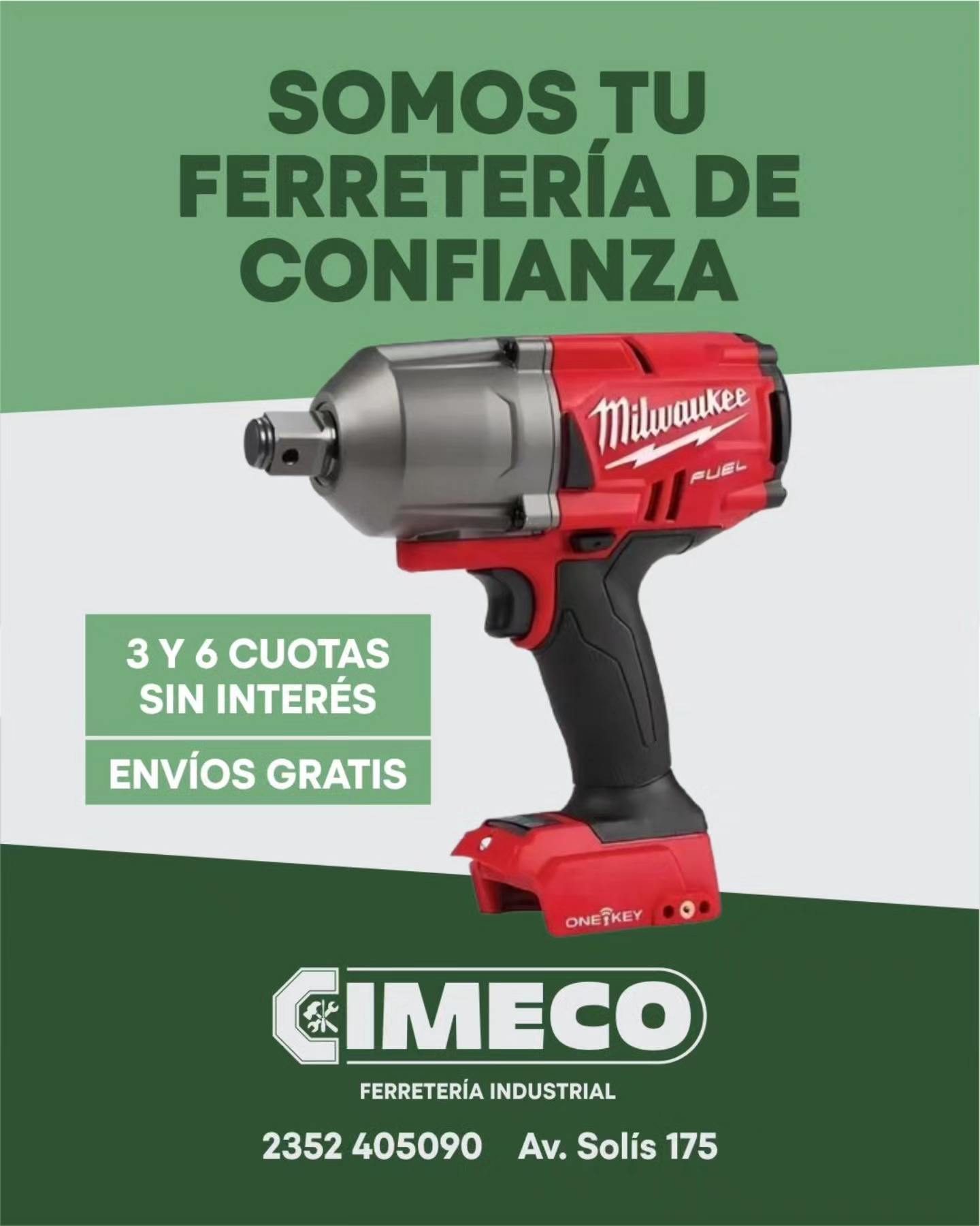 Cimeco Ferretería Industrial Facebook ad: Chatea con nosotros