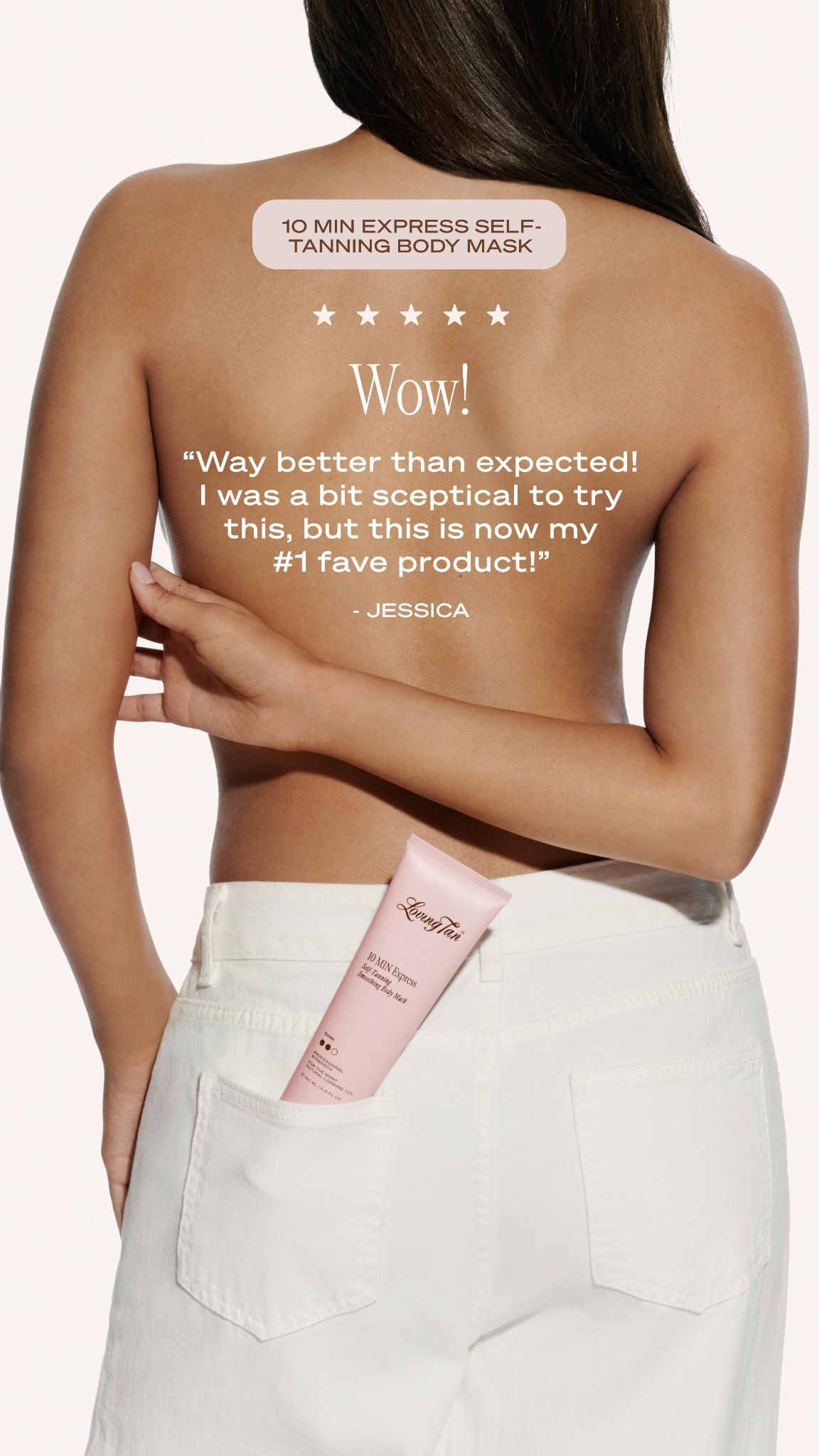 Loving Tan Facebook ad