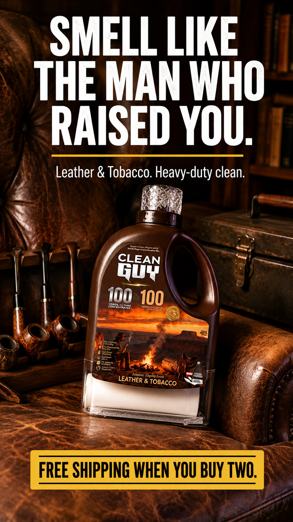 Clean Guy Facebook ad