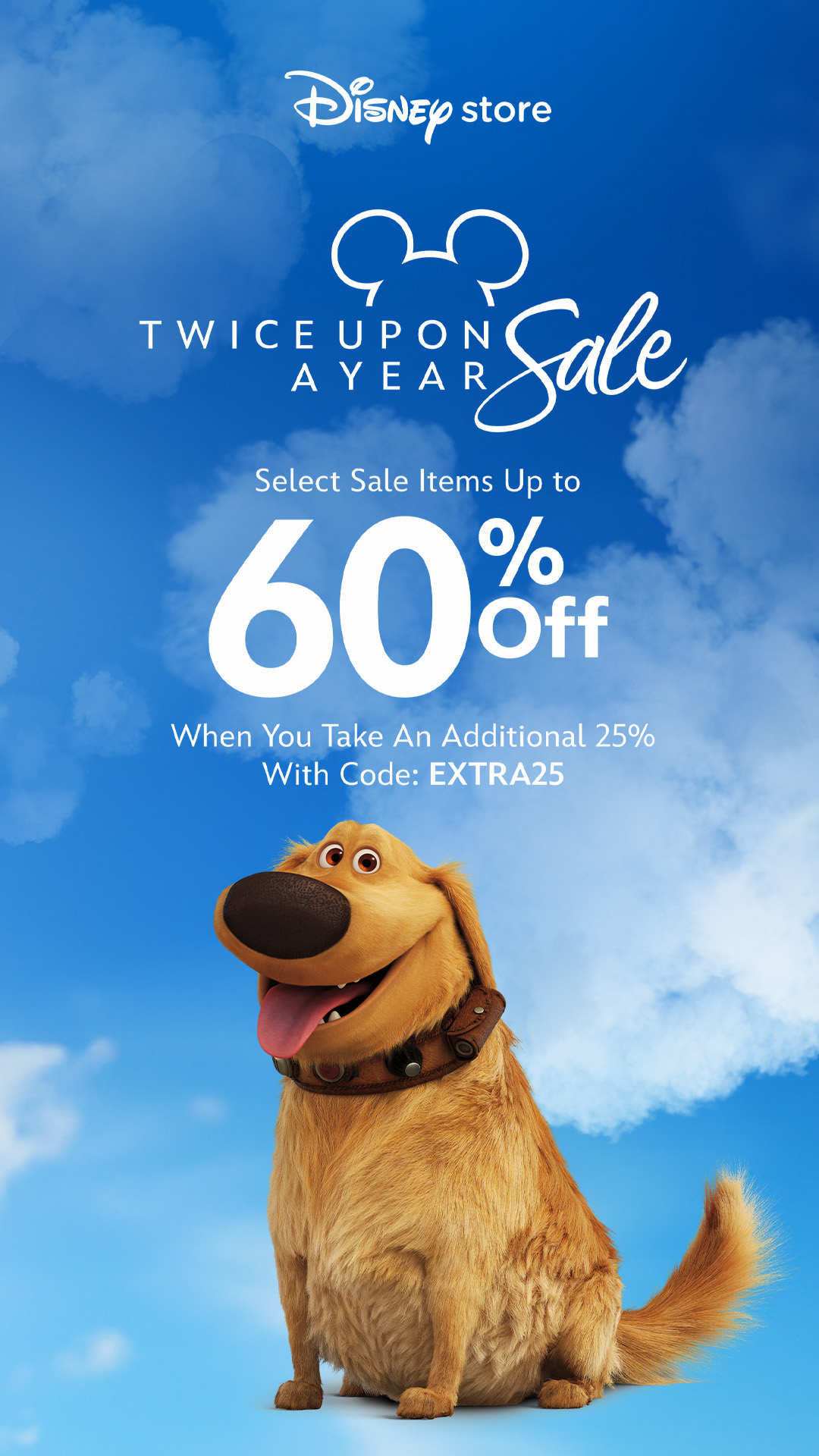 Disney Store Facebook ad