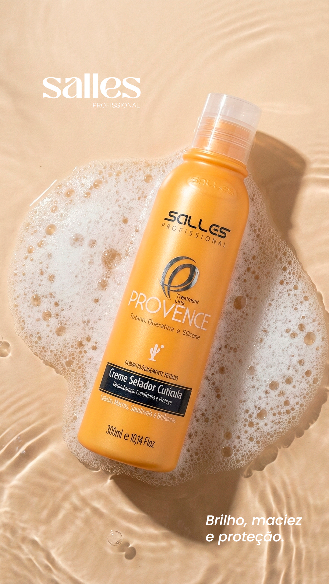 Salles Profissional Facebook ad: Seu cabelo protegido do sol, do calor e…