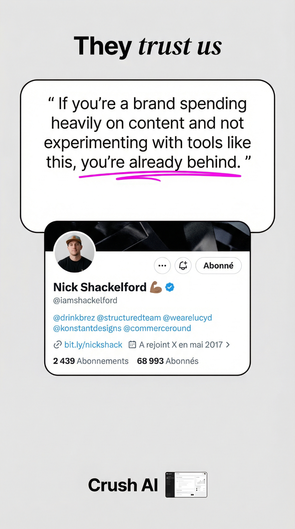 trycrush.ai Facebook ad