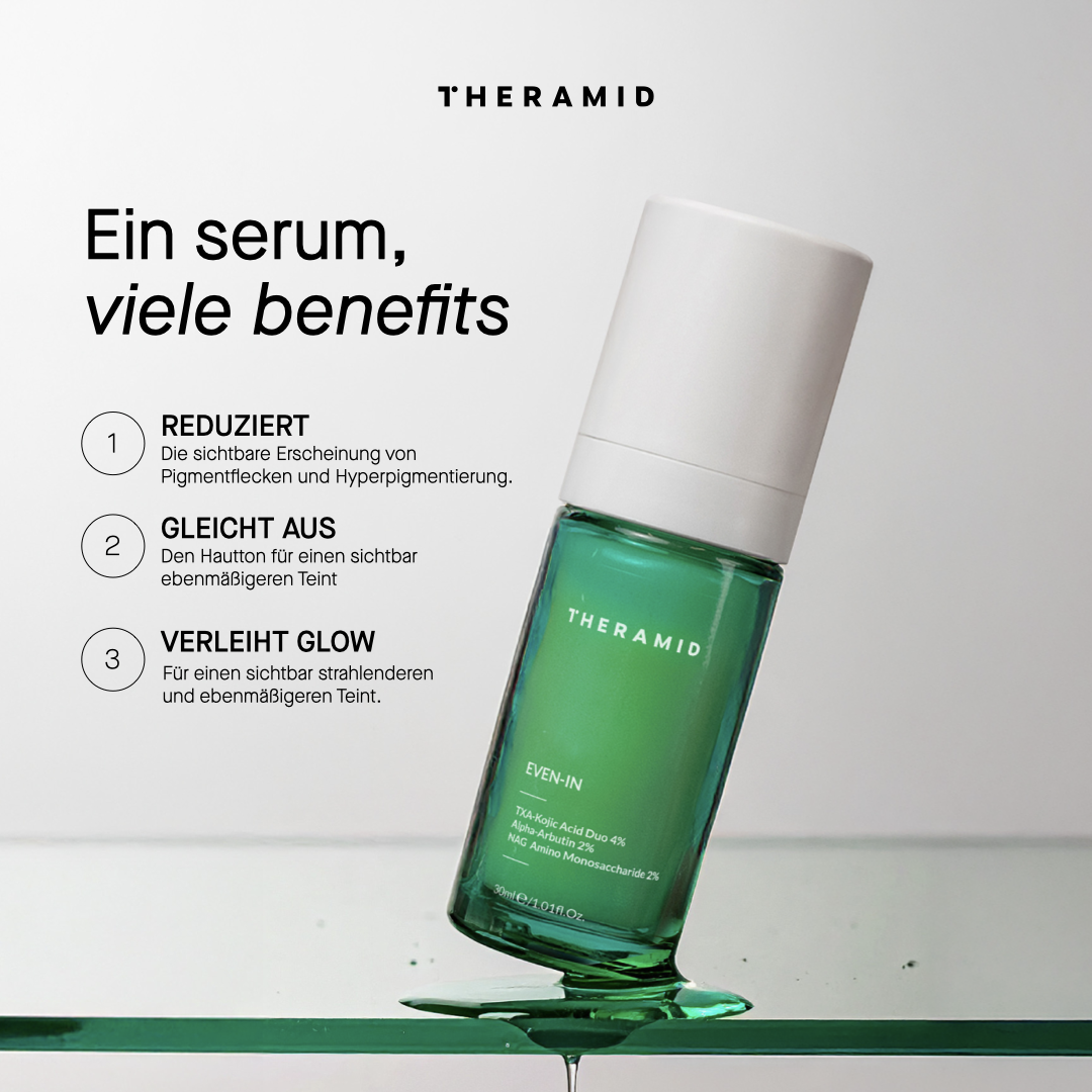 Niche Beauty Lab Facebook ad: Jeden Tag ein bisschen ebenmäßiger.