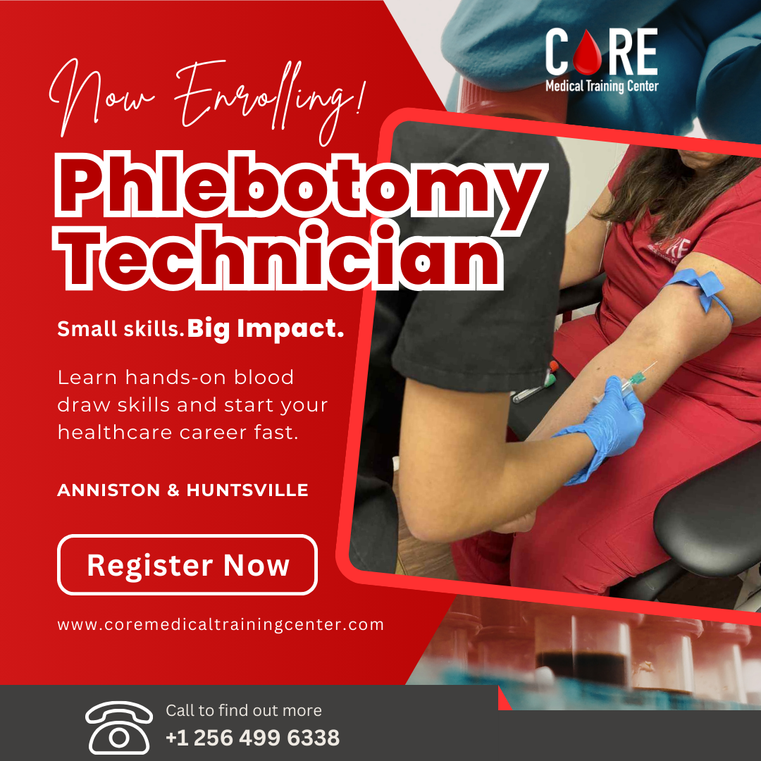 Core Medical Training Center Facebook ad: From Zero to Certified-Fast!