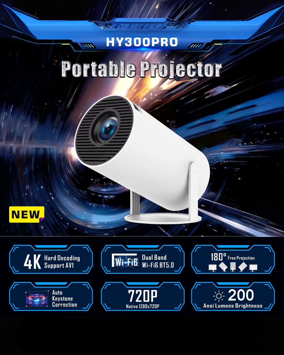Zonacity Facebook ad: PROYECTOR HY300 PRO