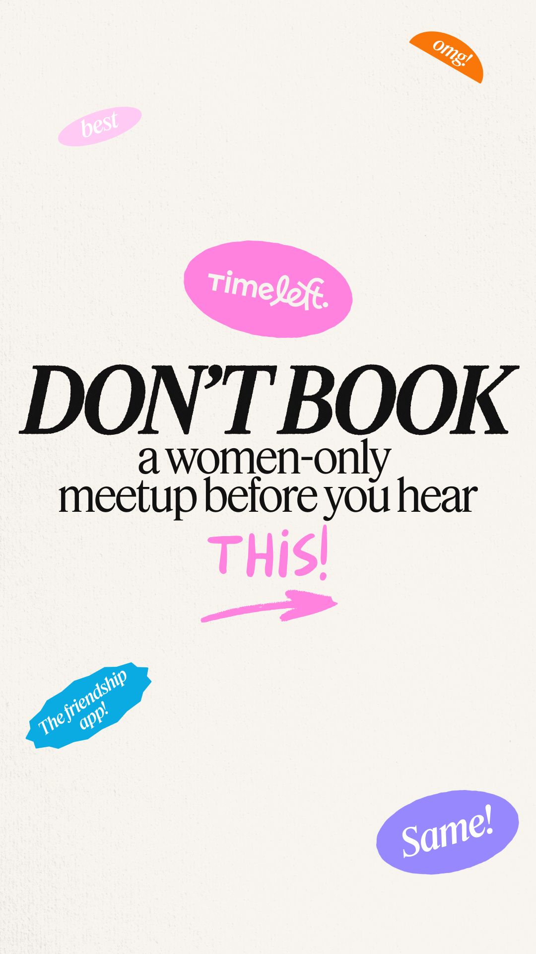Timeleft Facebook ad