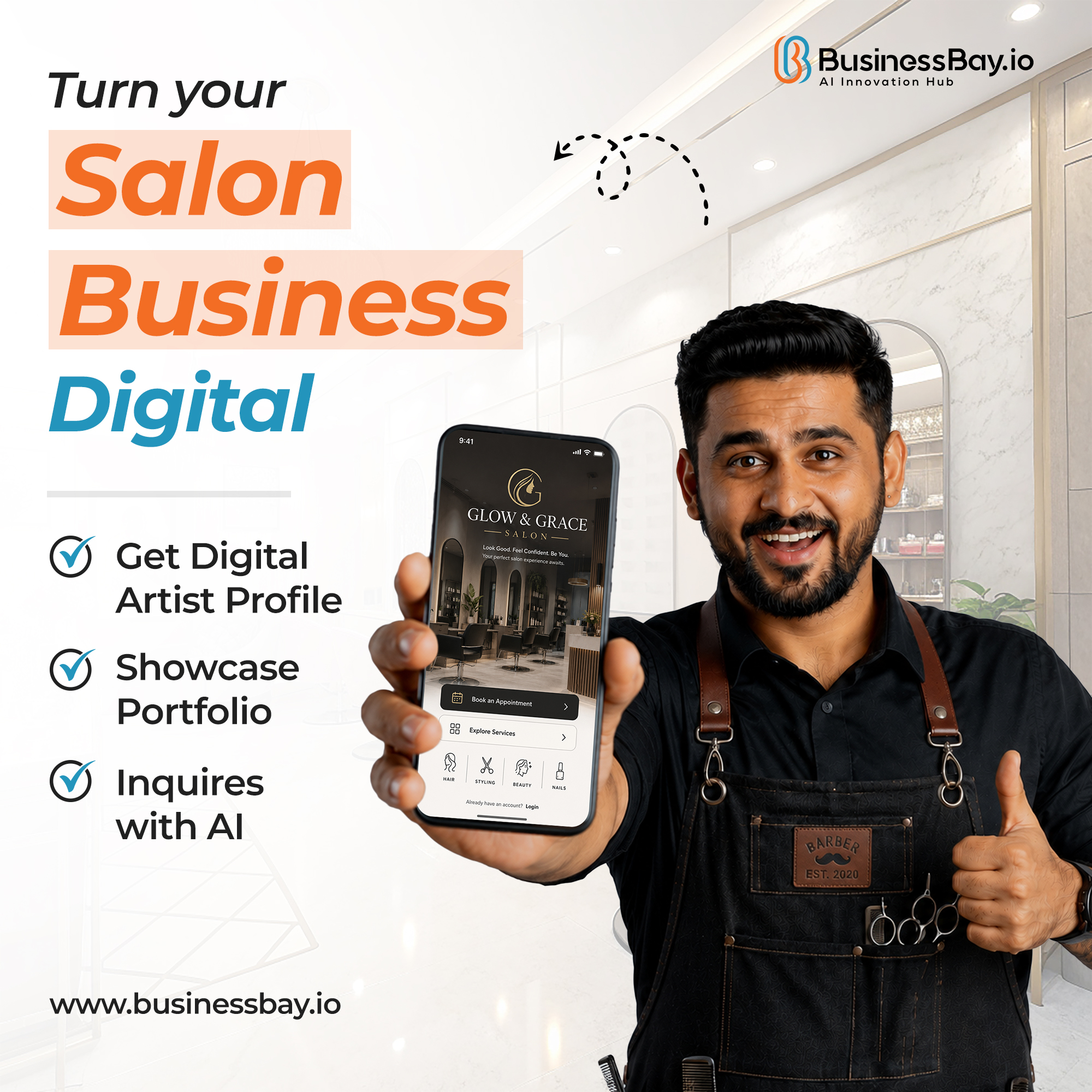 Business Bay Facebook ad