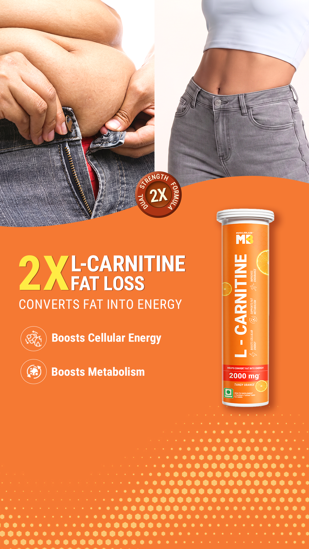 MuscleBlaze Facebook ad
