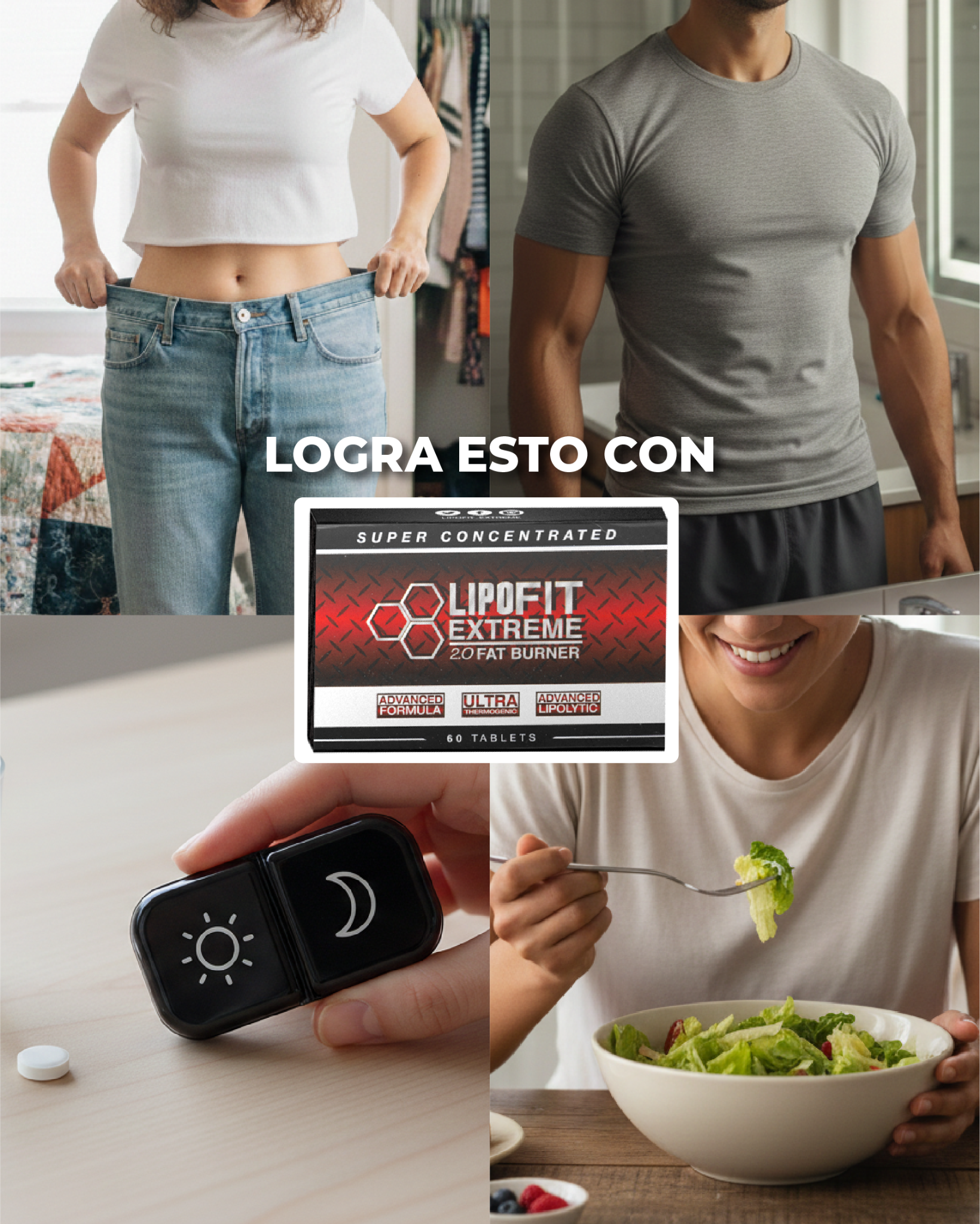 Lipofittips Facebook ad: Chatea en Messenger