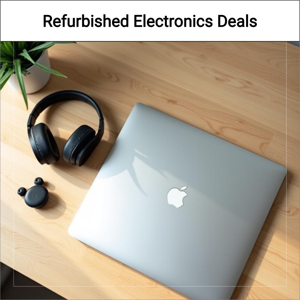 Urban Market Hub Facebook ad: Refurbished Electronics Deals.