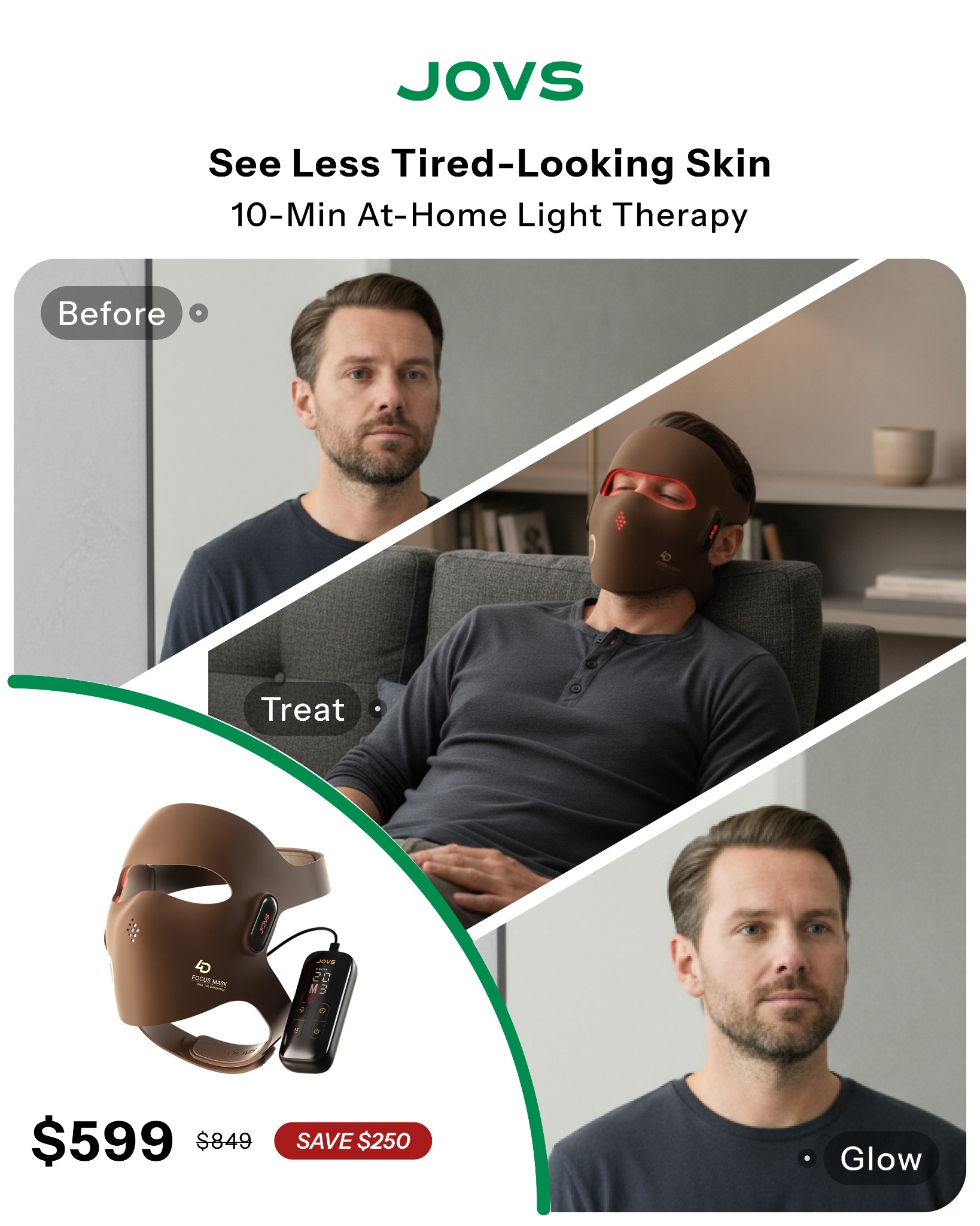 JOVS Facebook ad