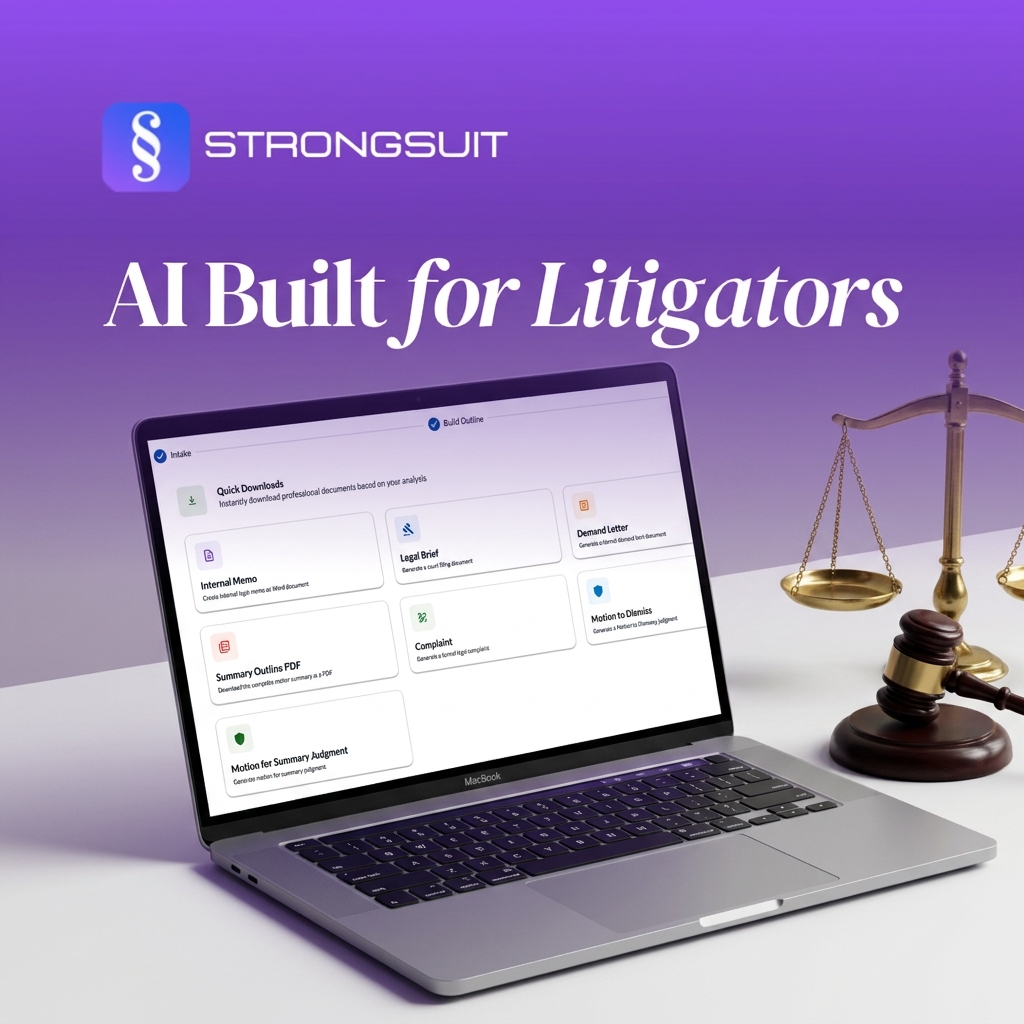 StrongSuit Facebook ad