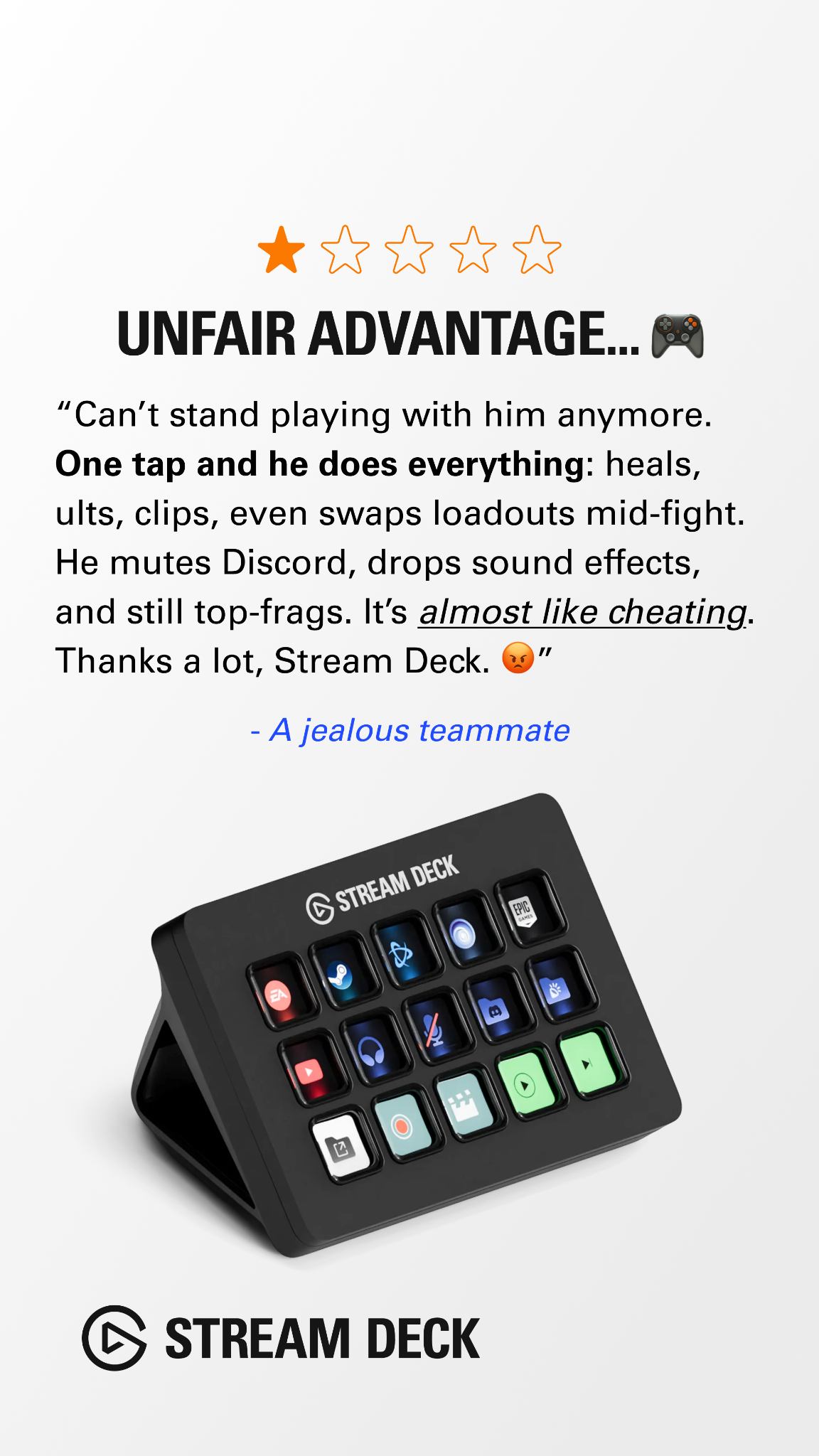Elgato Facebook ad