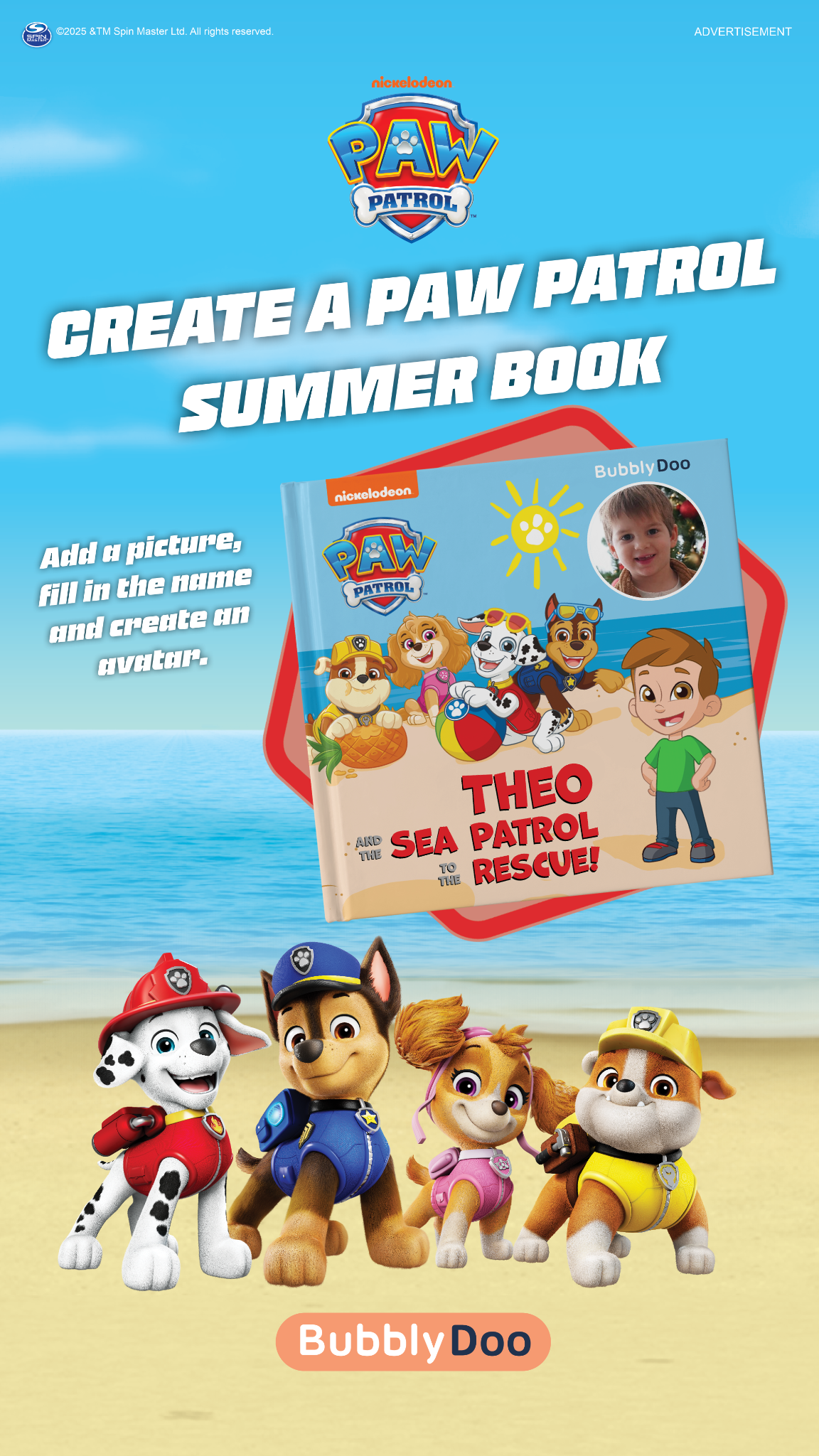 BubblyDoo Books Facebook ad