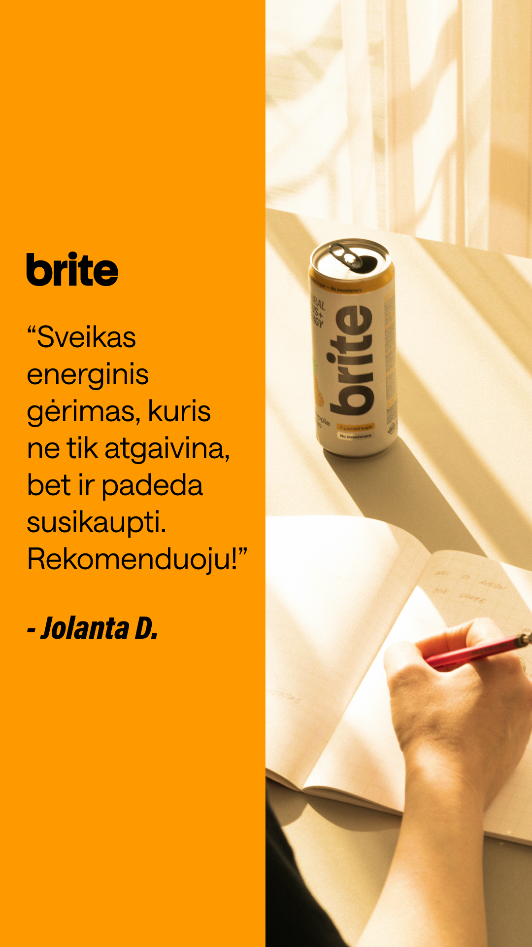Brite Facebook ad from Jun 1, 2026