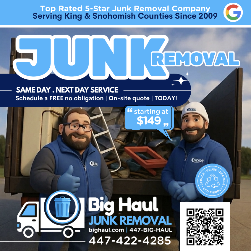 Big Haul Junk Removal and Property Services Facebook ad