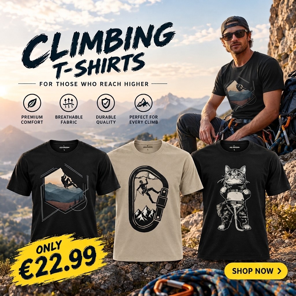 Gearizon Outdoor Facebook ad: Climb High, Stand Out