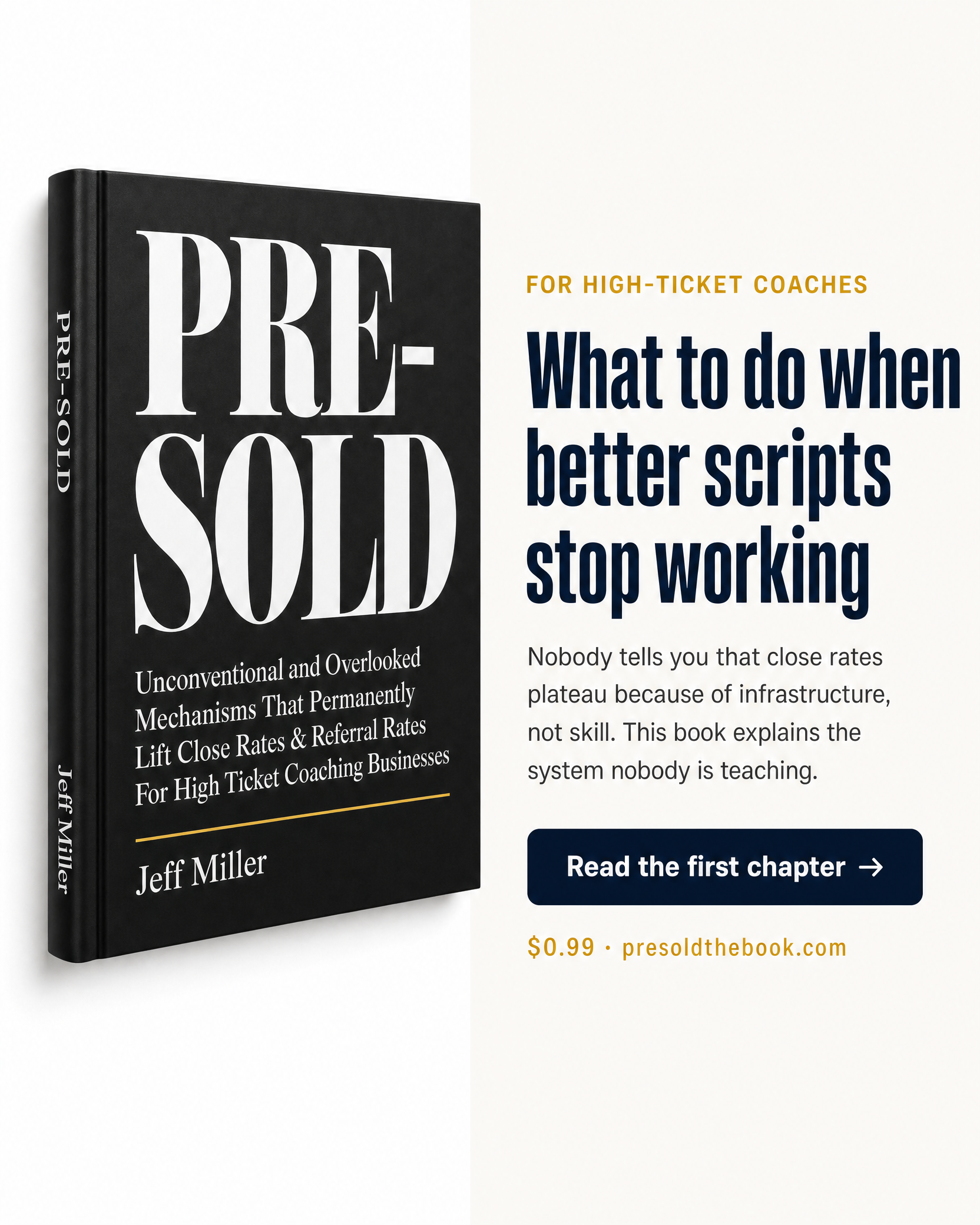 Jeff Miller - Online Business Coach Facebook ad