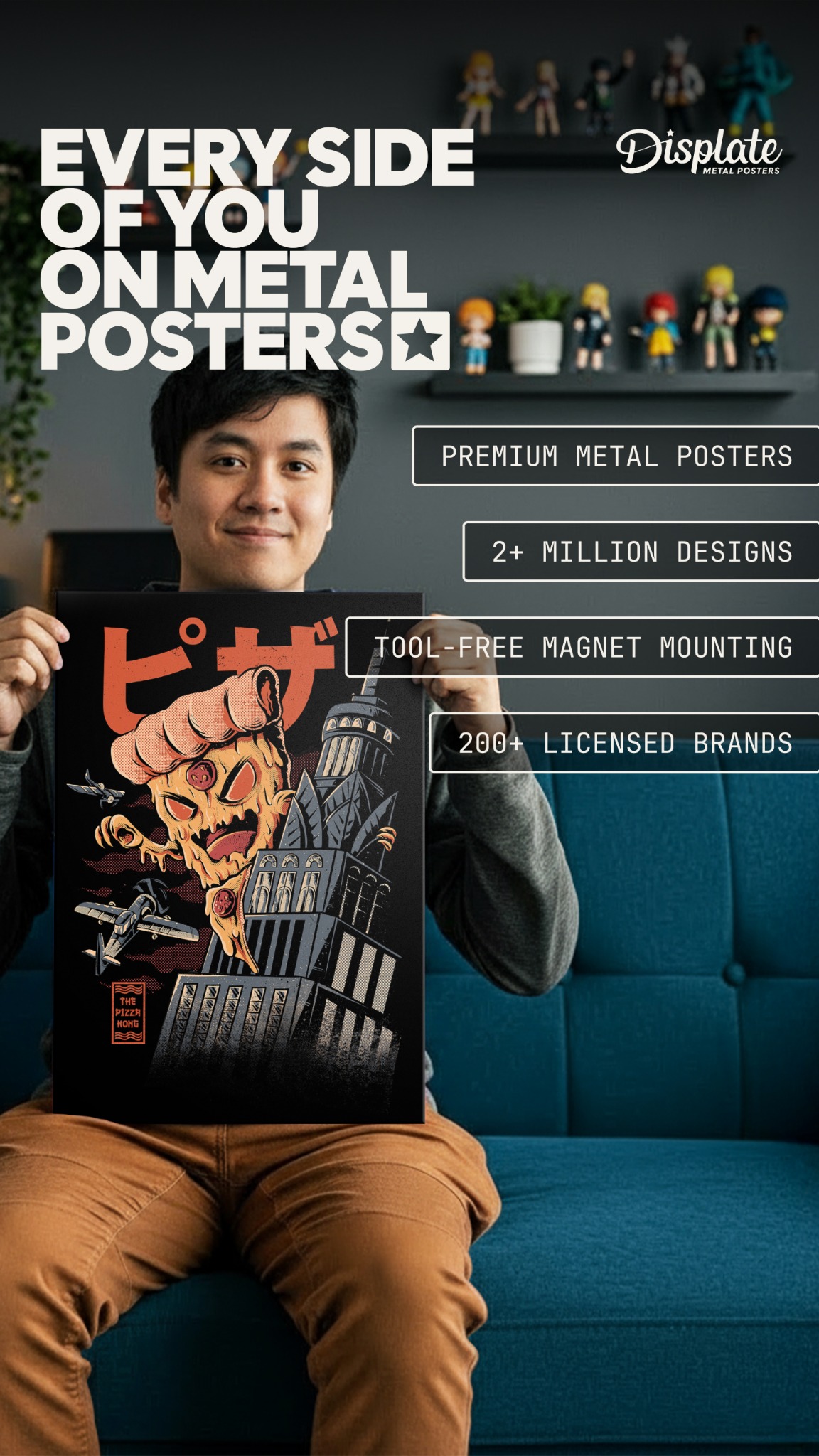 Displate Facebook ad