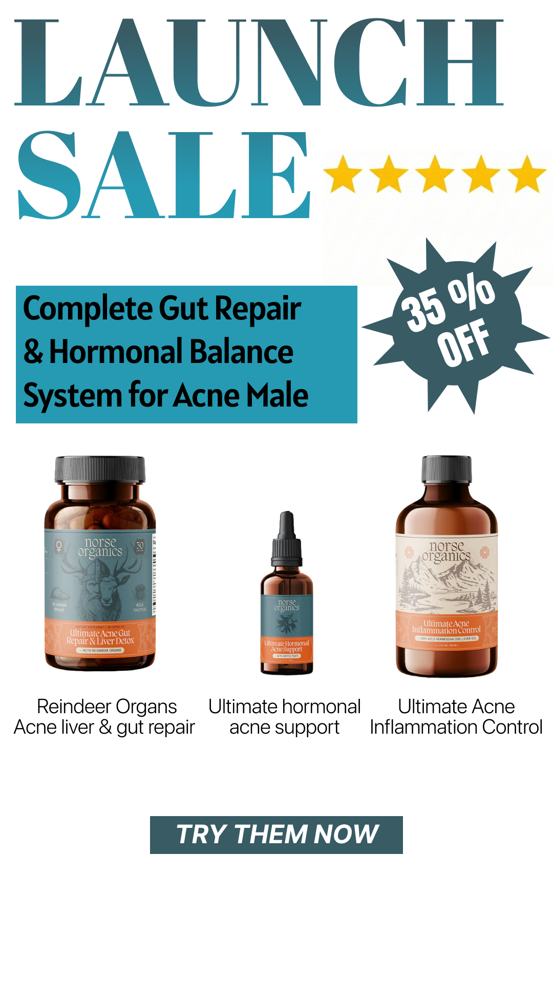 Norse Organics Facebook ad