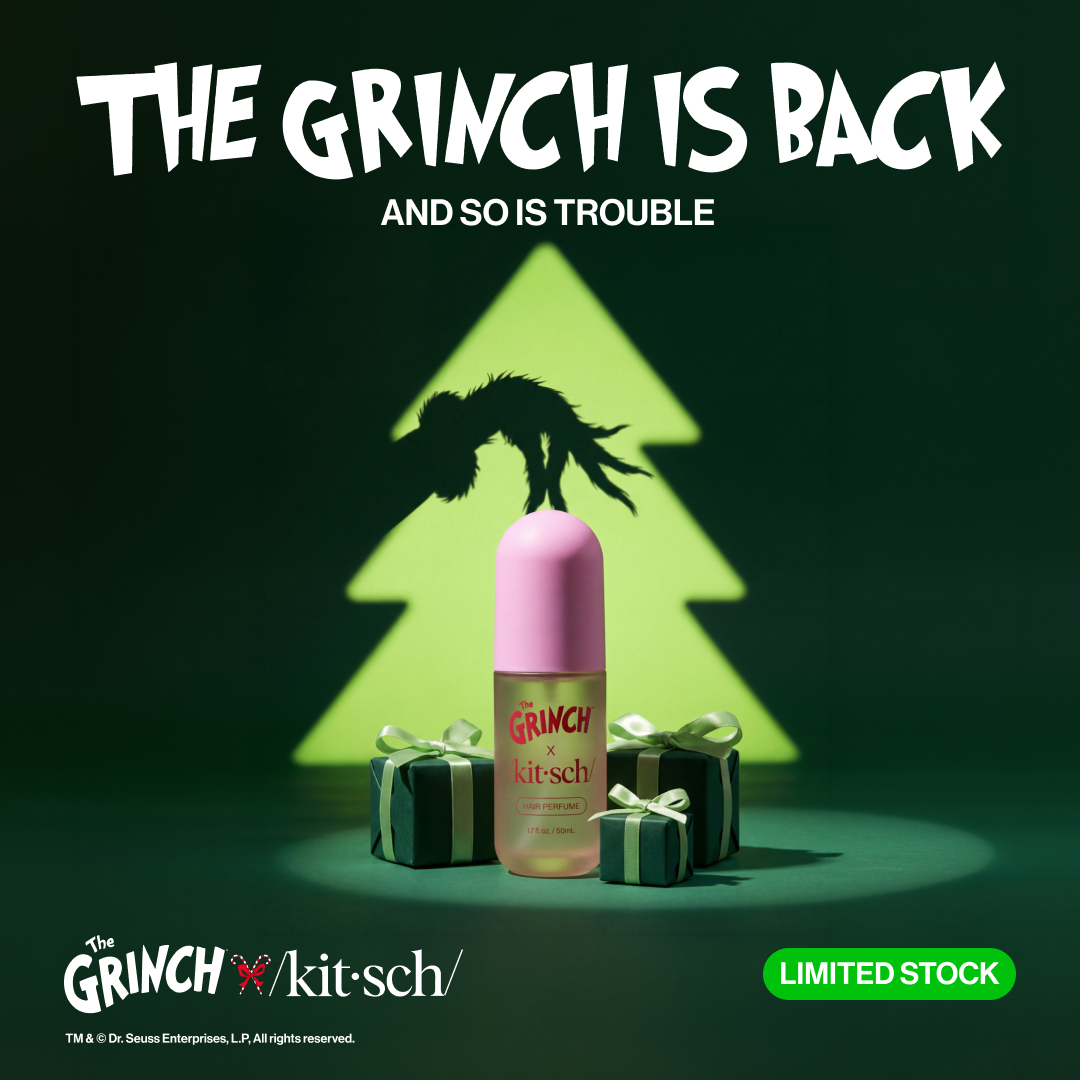 Kitsch Facebook ad: The Grinch x Kitsch