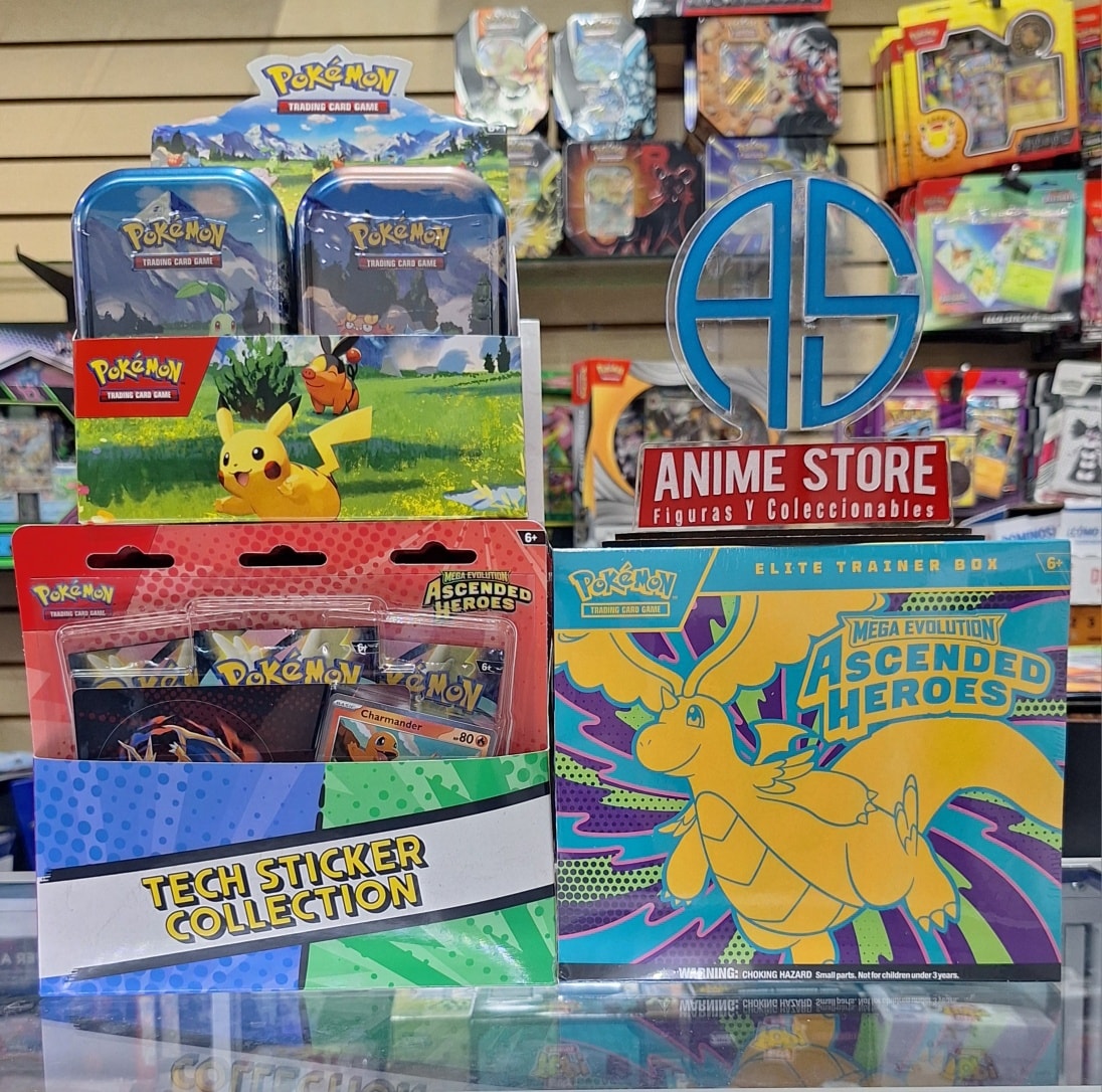 Anime Store - Figuras y Coleccionables Facebook ad: Ascended Heroes de Pokemon TCG ya en stock!