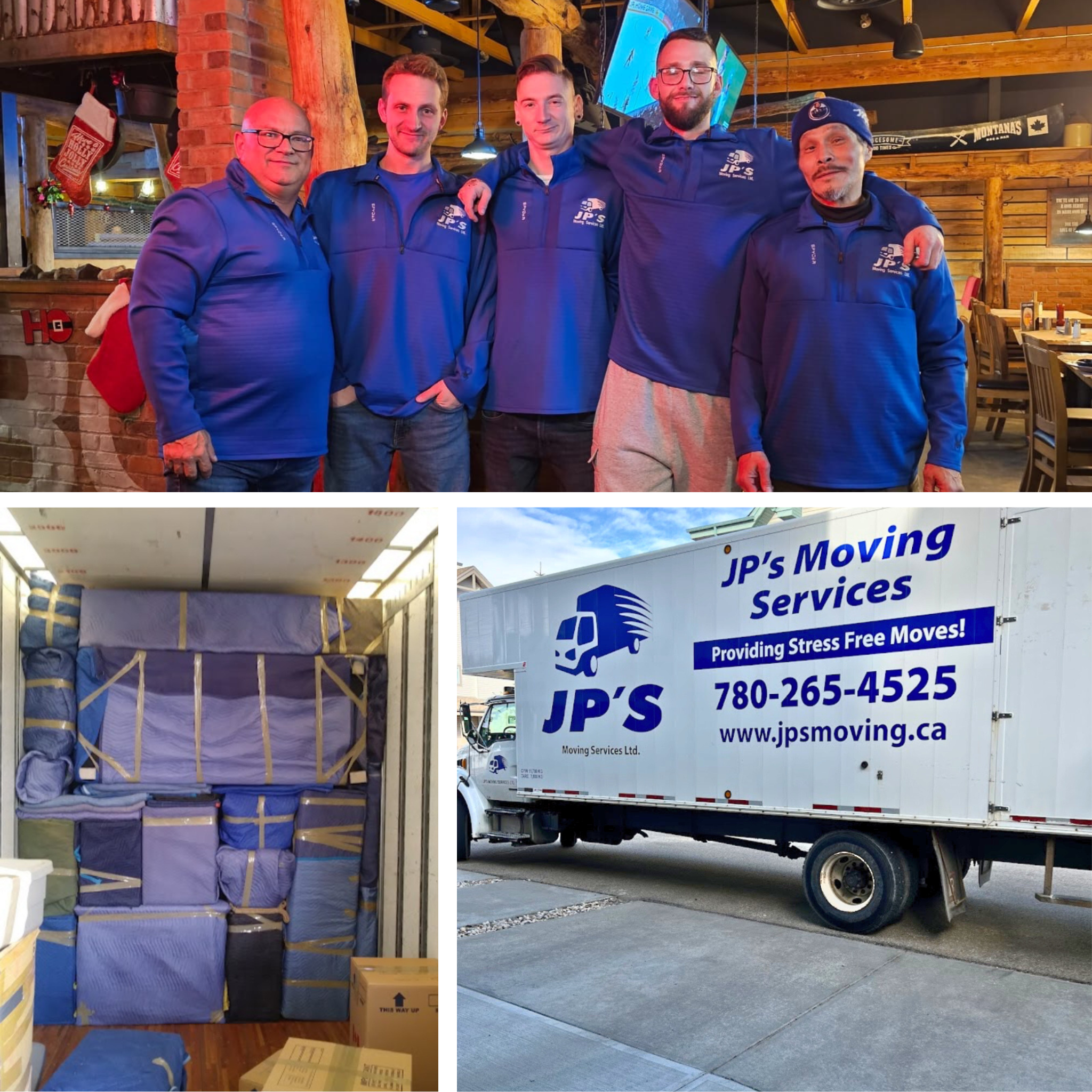 JP's Moving Services Facebook ad from Jul 21, 2025