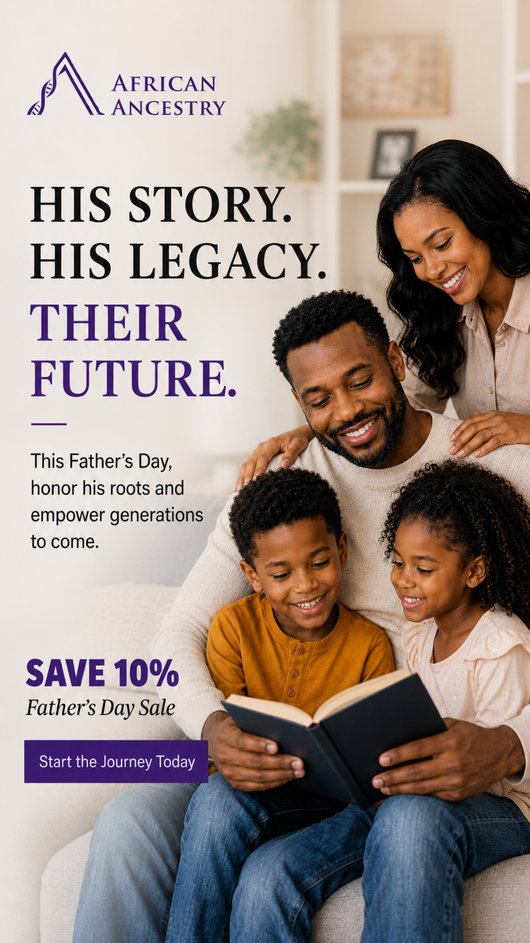 African Ancestry Facebook ad
