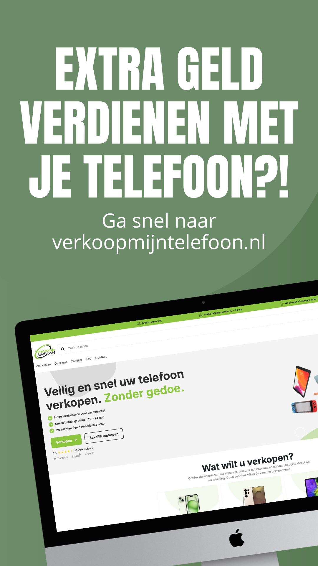 Verkoopmijntelefoon.nl Facebook ad from Jan 19, 2026