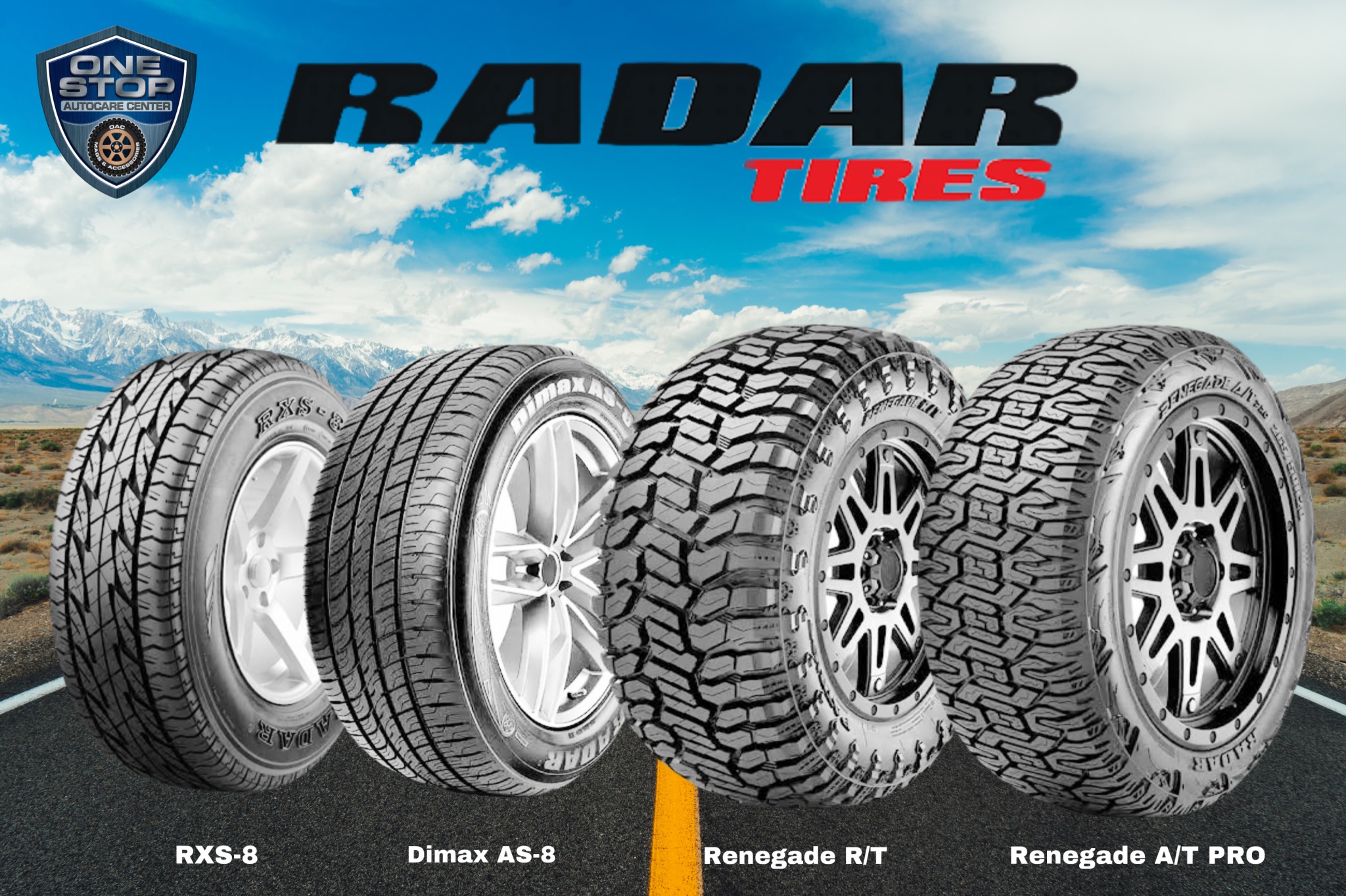 One Stop Autocare Center Facebook ad: Starts @ ₱2650 only! (Depends on size)