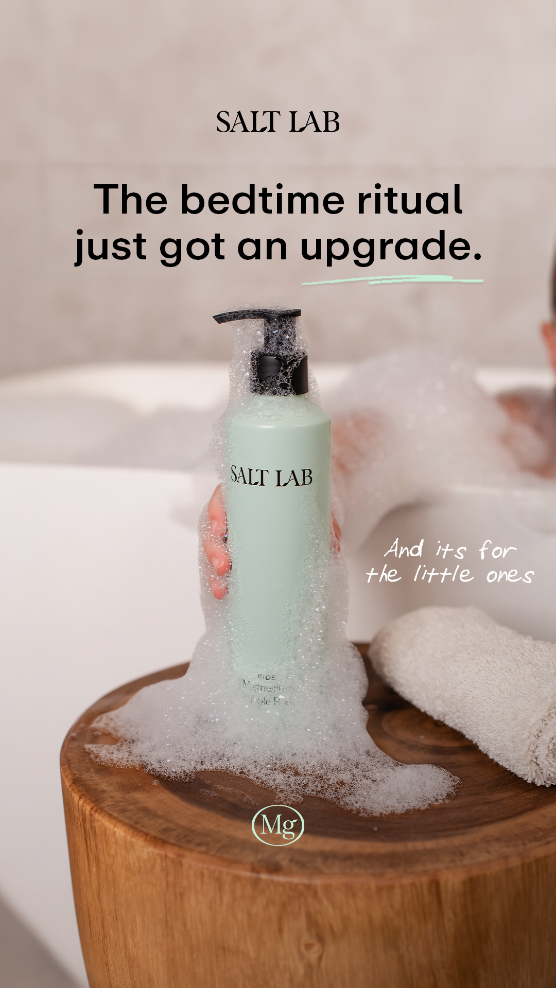 Clementine from Salt Lab Facebook ad from May 9, 2026