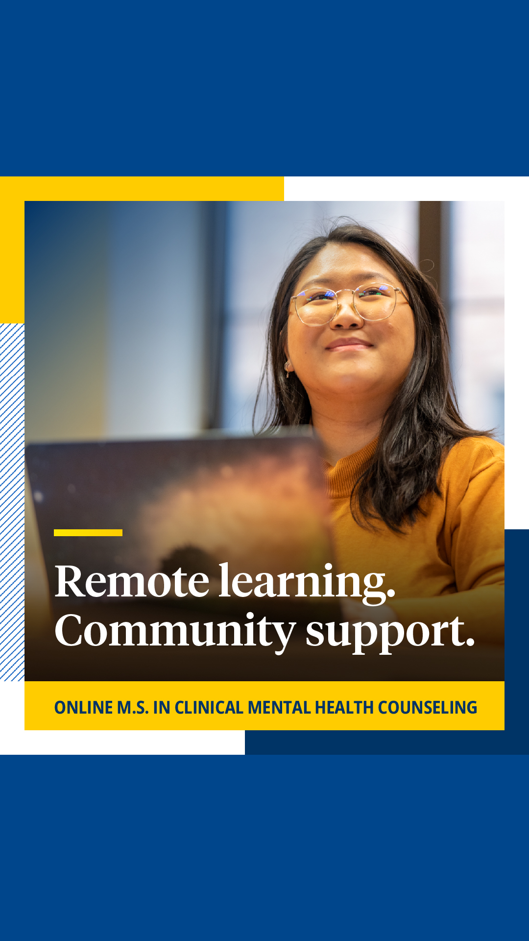 Marquette University College of Education Facebook ad