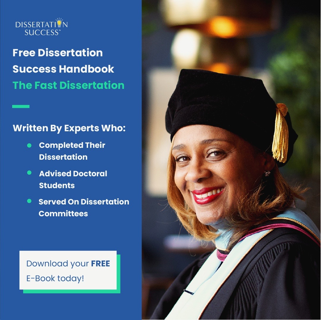 Dissertation Success Institute Facebook ad: Finish Your Dissertation Fast
