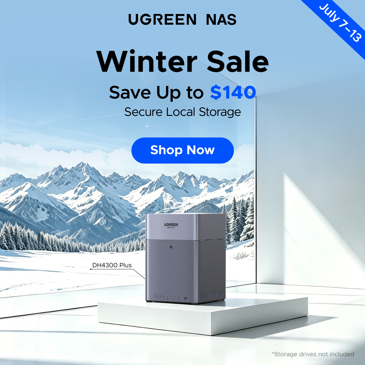 UGREEN NASync Facebook ad