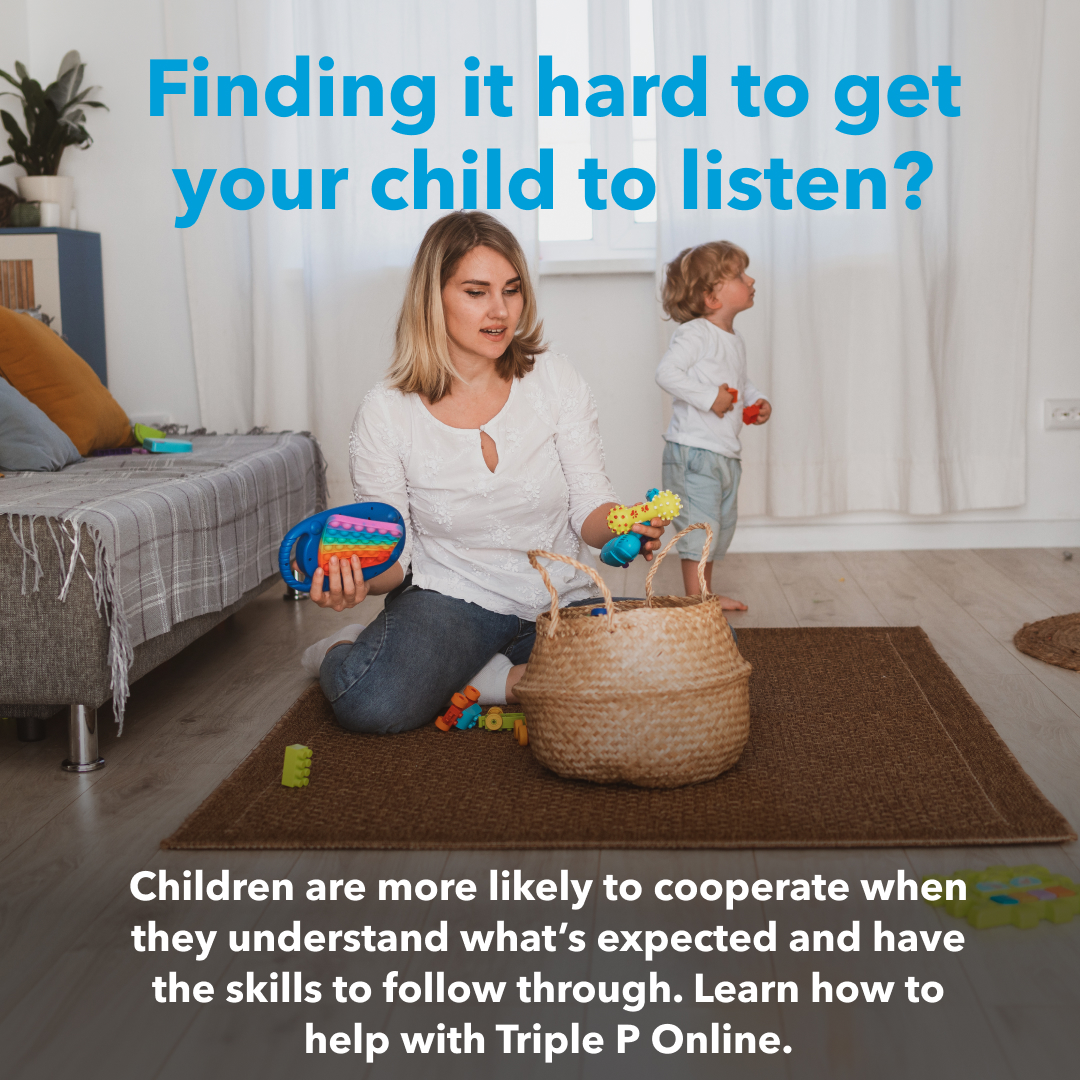 Triple P - Positive Parenting Program Facebook ad