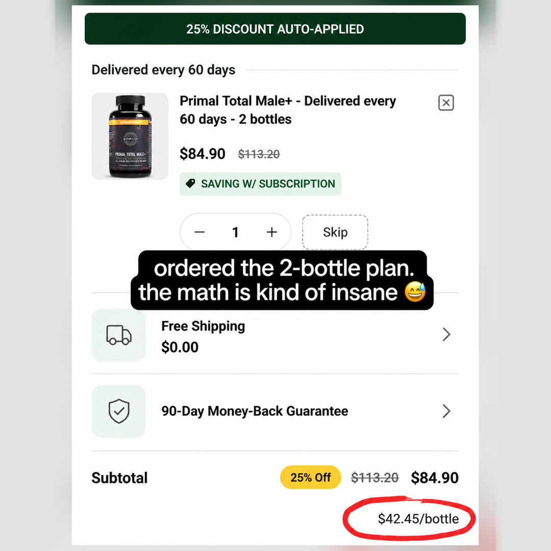 Primal Harvest Facebook ad