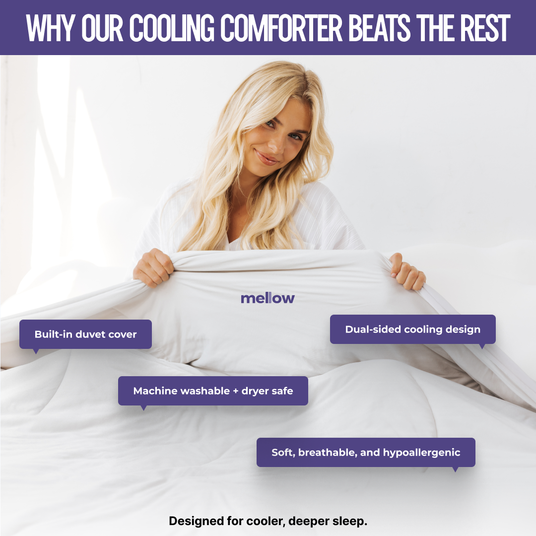 Mellow Comforters Facebook ad